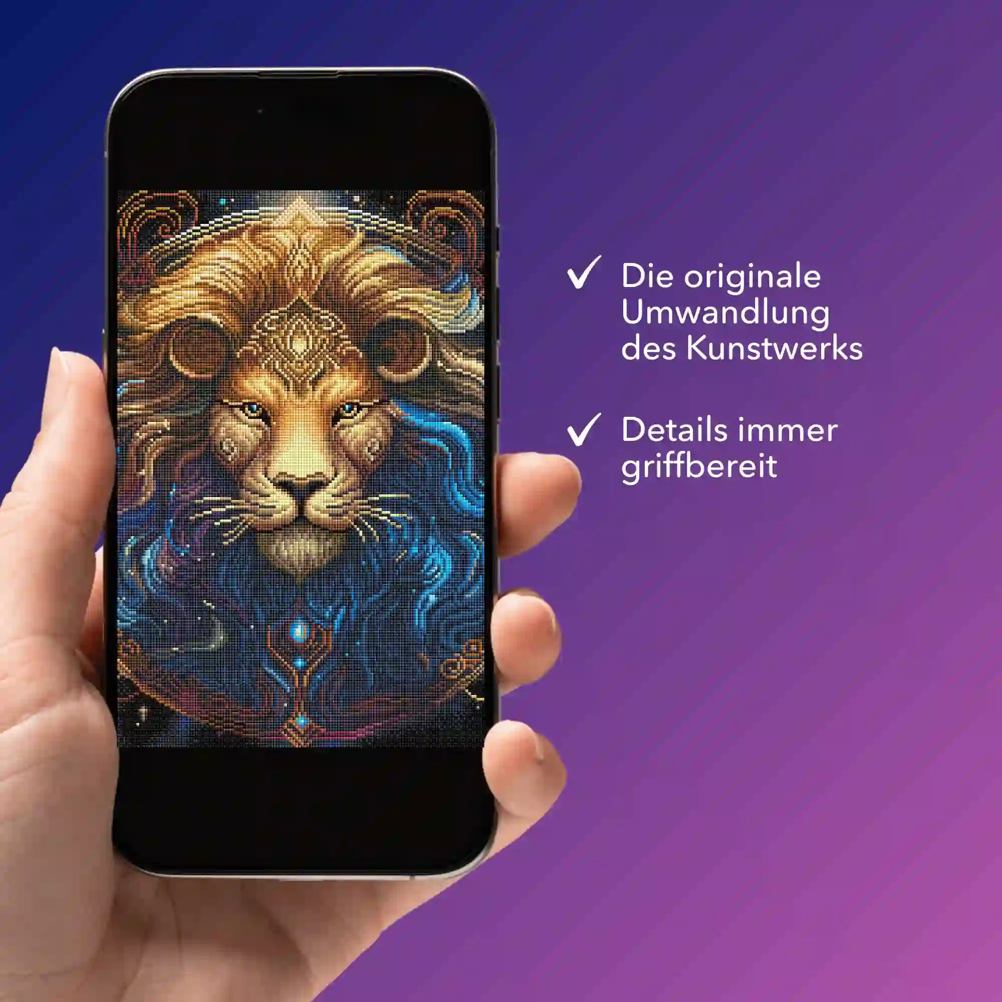 Digitale Bildmappe - Sternzeichen Löwe "Limited Edition"