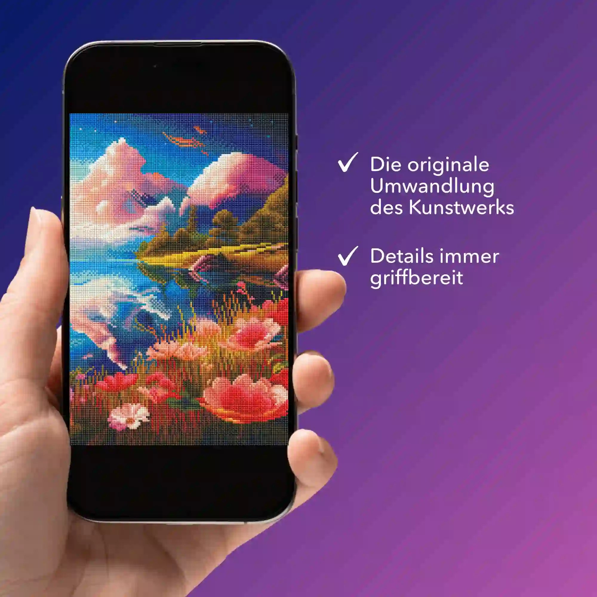 Digitale Bildmappe - Blick auf den See