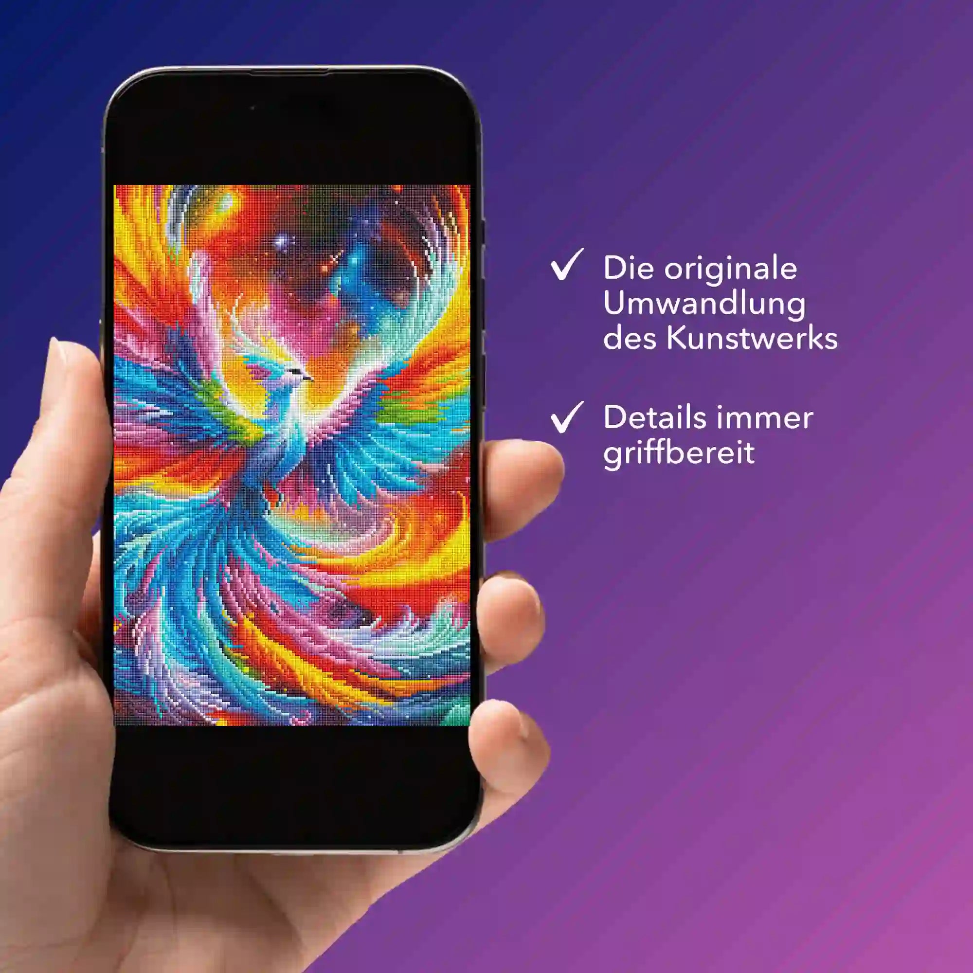 Digitale Bildmappe - Phönix der bunten Farben