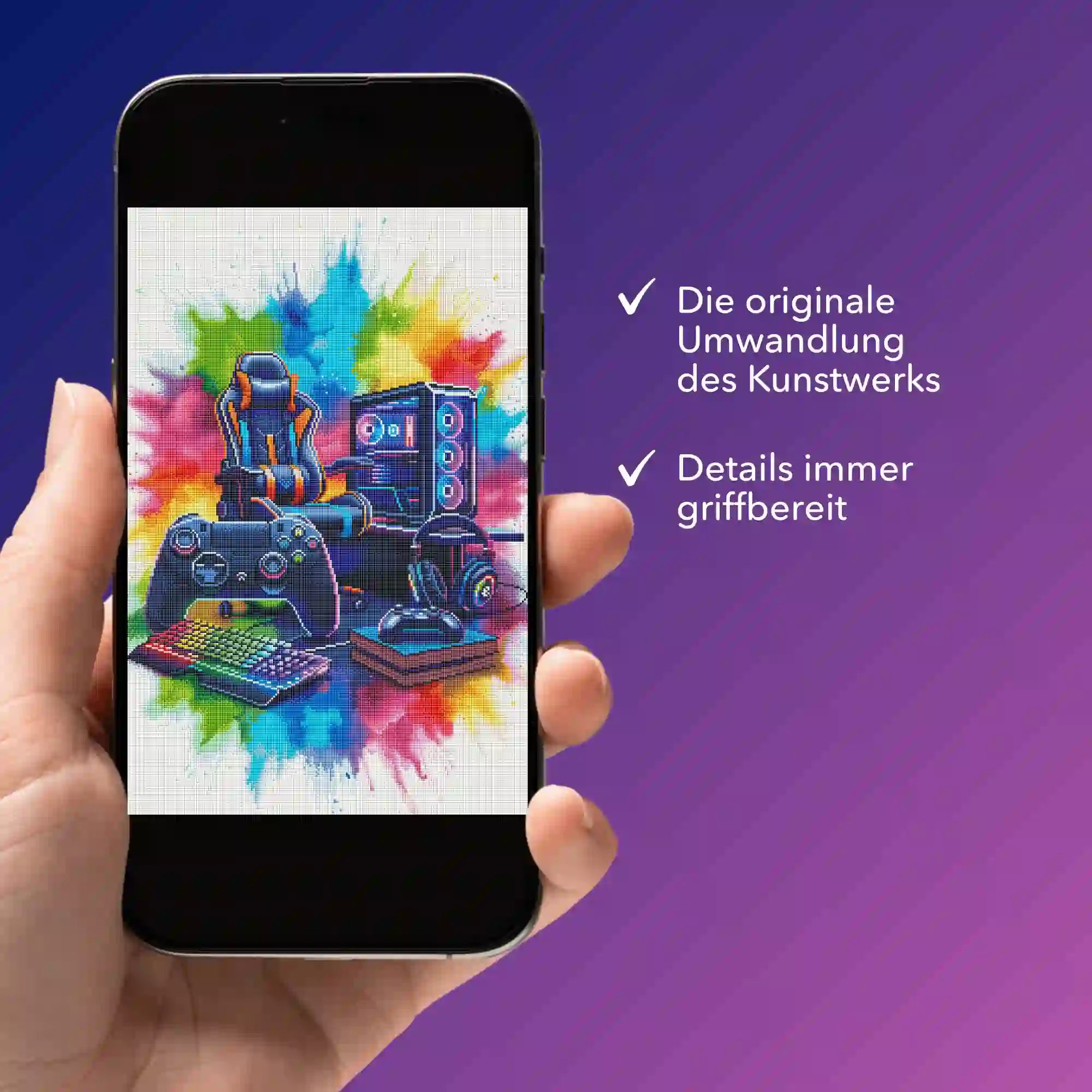 Digitale Bildmappe - Gaming Zone