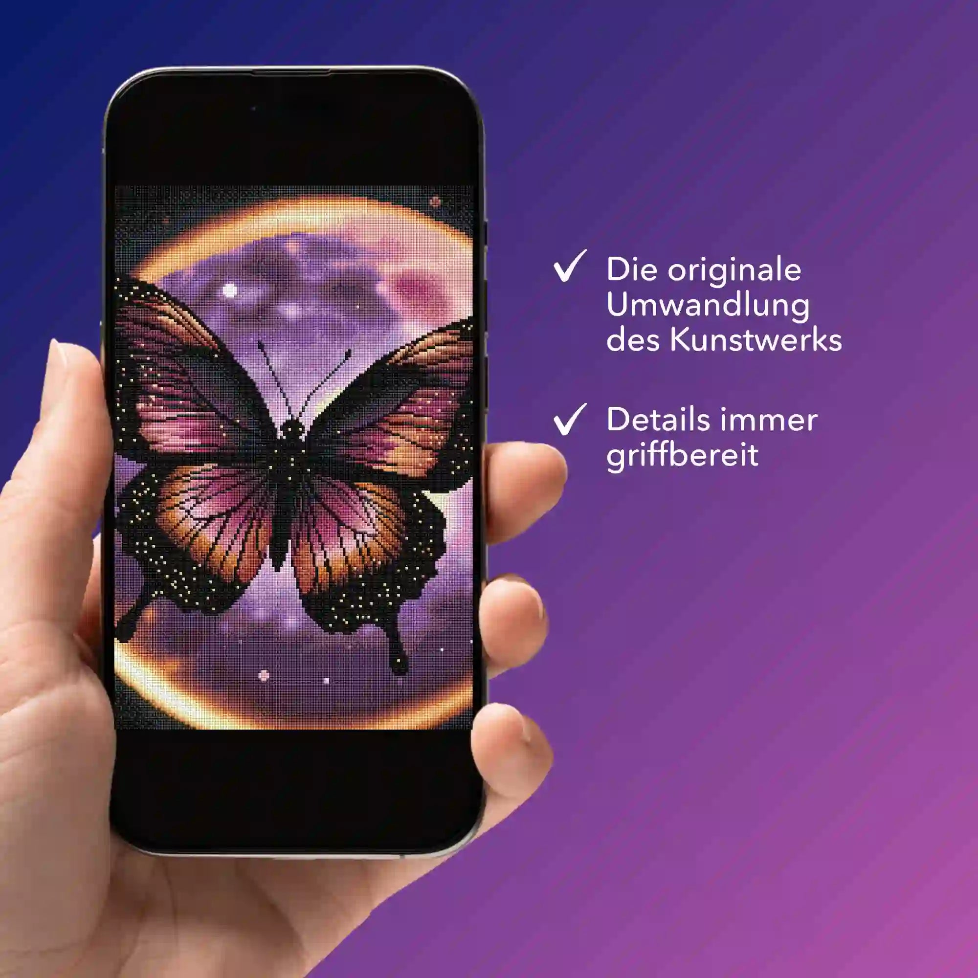 Digitale Bildmappe - Purple Moon