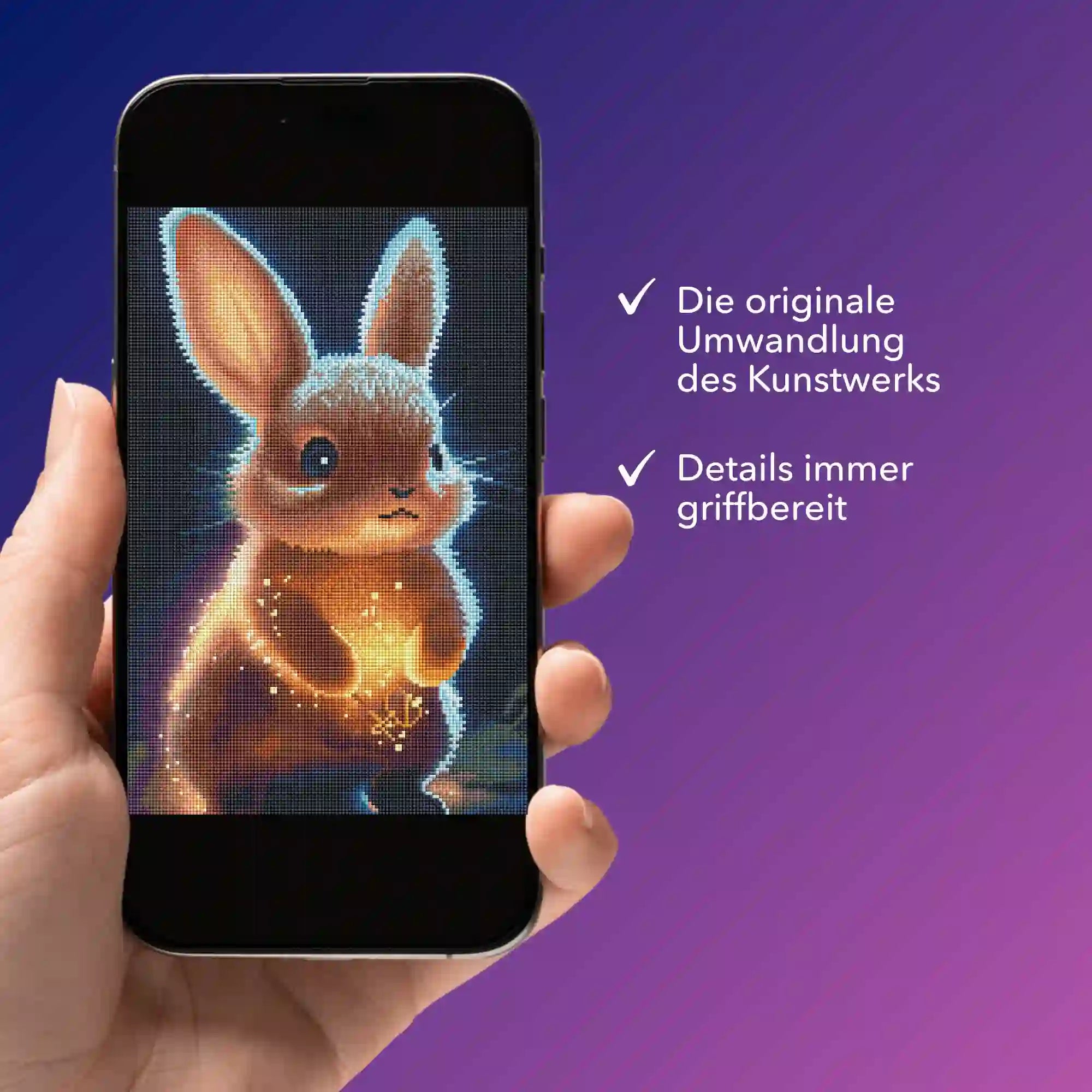 Digitale Bildmappe - Funkelhäschen