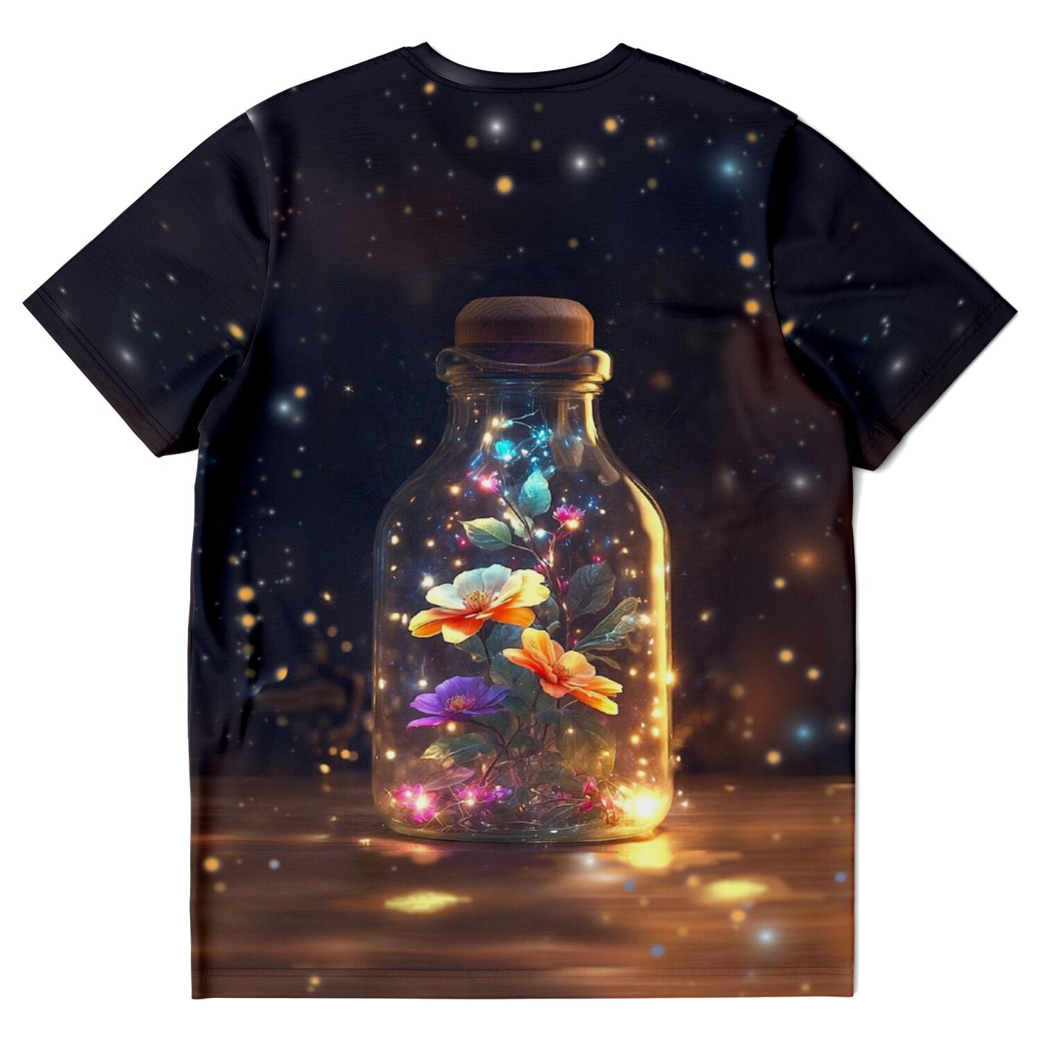Dreamer T-Shirt - Leuchtender Blütenzauber