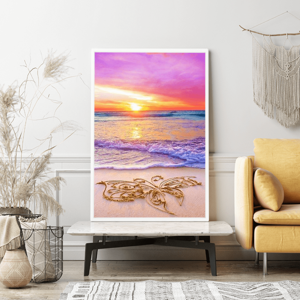 Diamond Painting Strass Special Wandgestaltung Meer der Träume