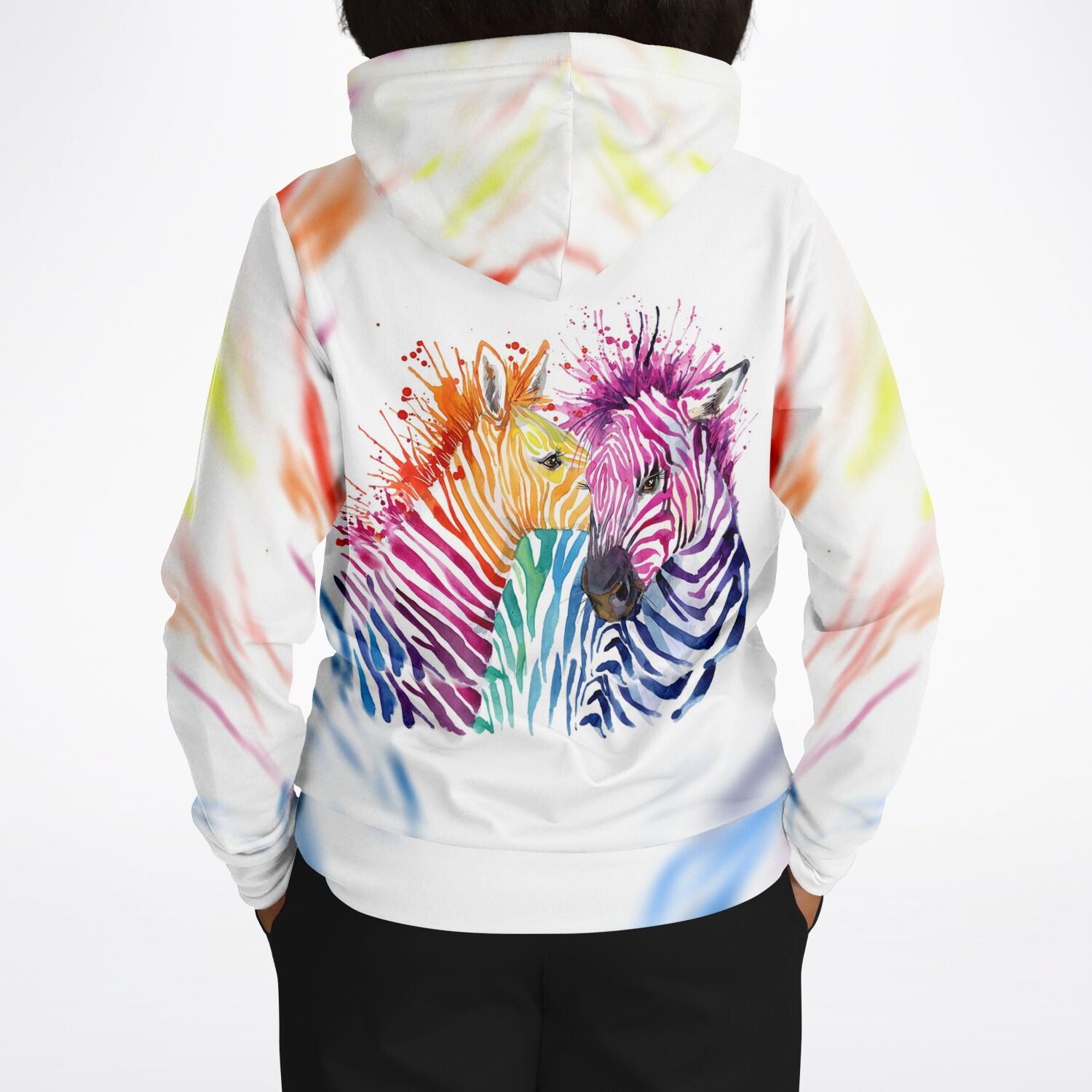 Dreamer Hoodie - Bunte Zebras