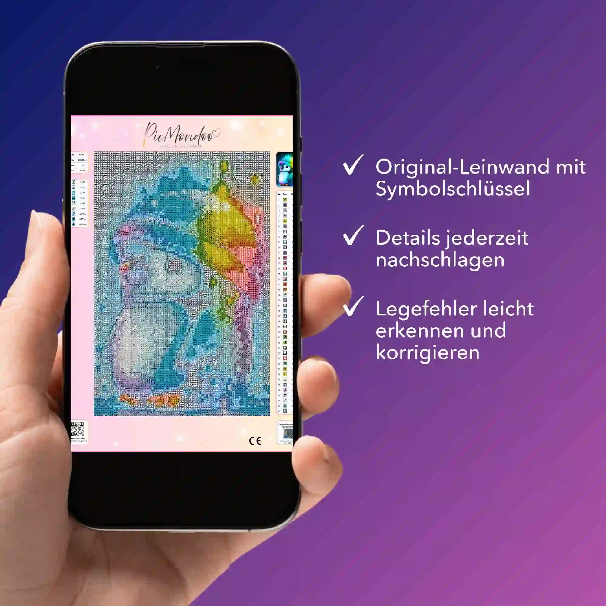 Digitale Bildmappe - Kleiner Pinguin