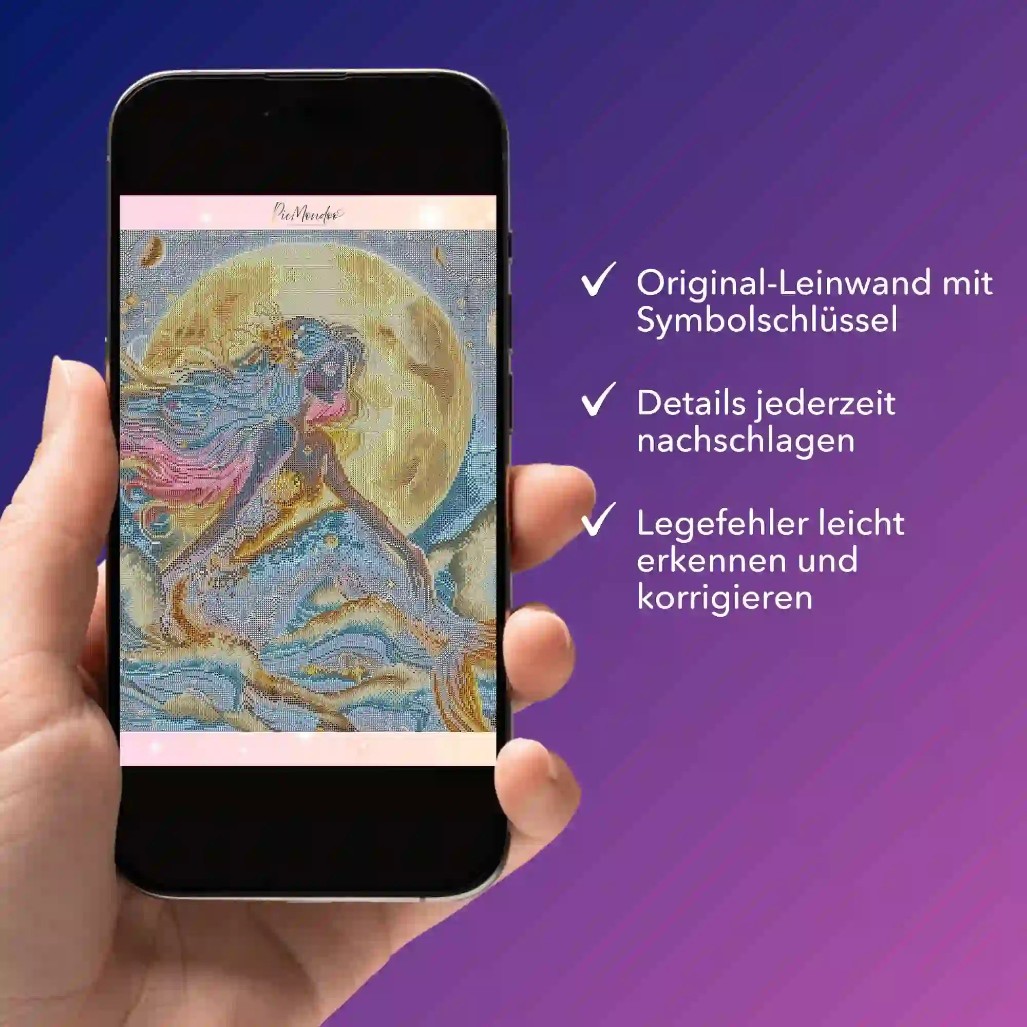 Digitale Bildmappe - Meerjungfrau im Sternenhimmel