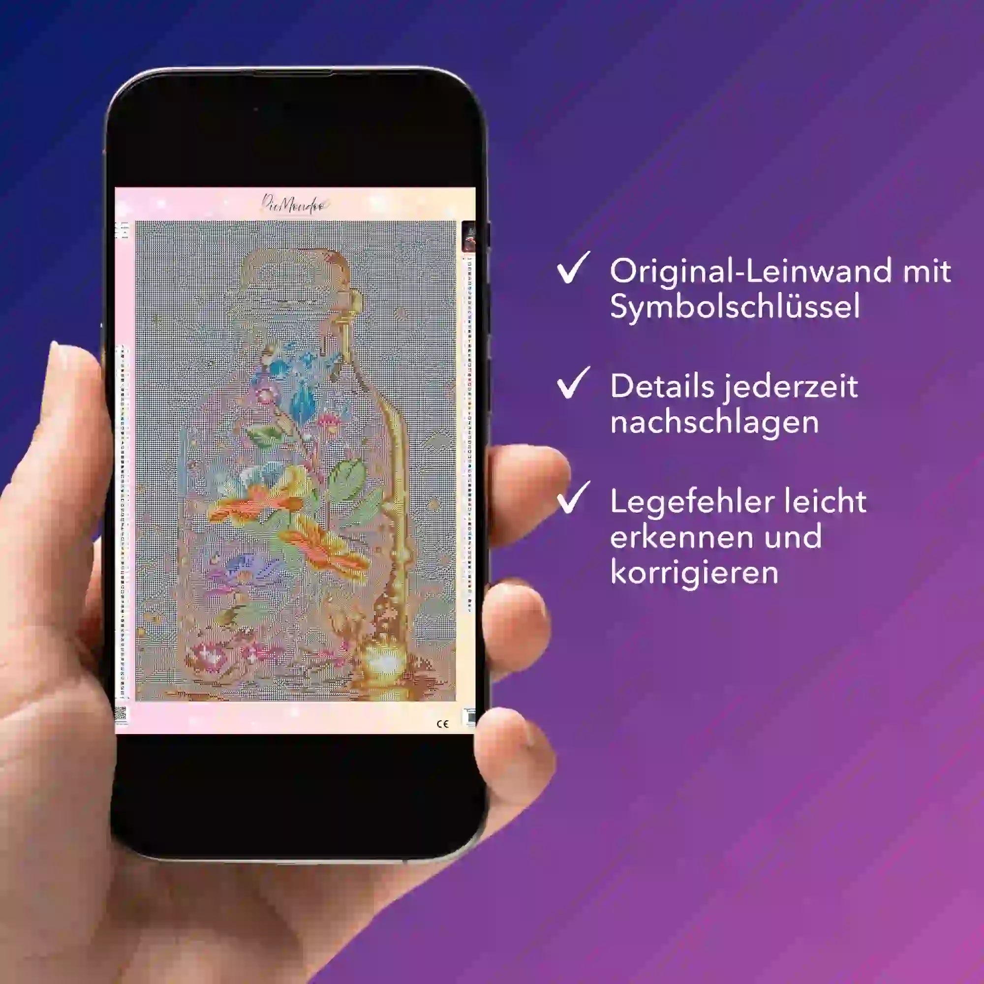 Digitale Bildmappe - Leuchtender Blütenzauber