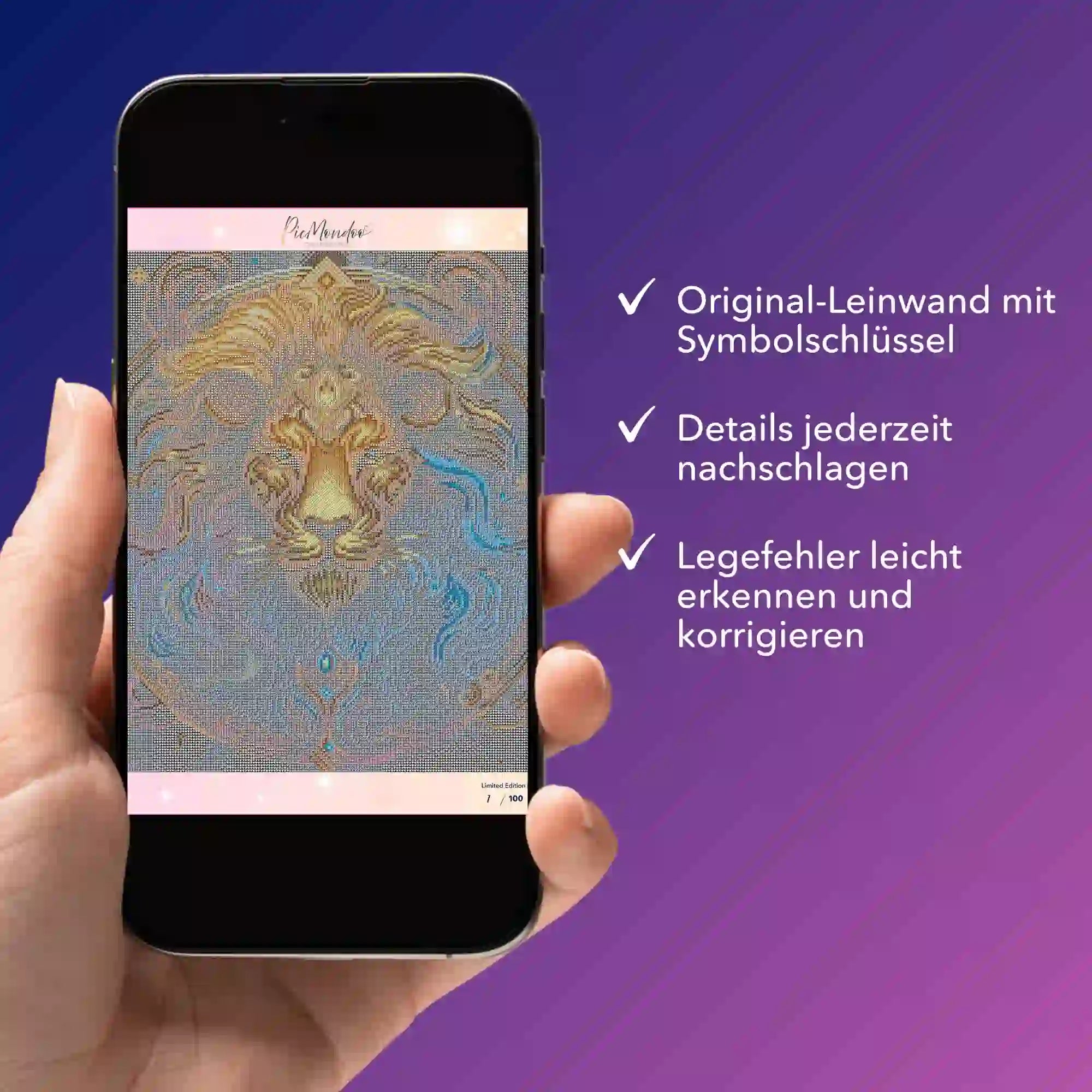 Digitale Bildmappe - Sternzeichen Löwe "Limited Edition"