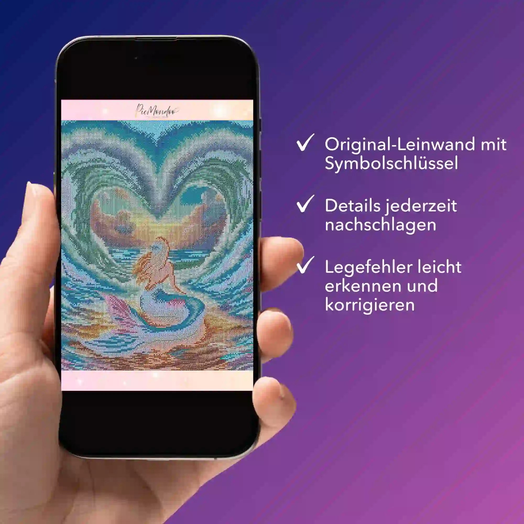 Digitale Bildmappe - Liebe der Meerjungfrau