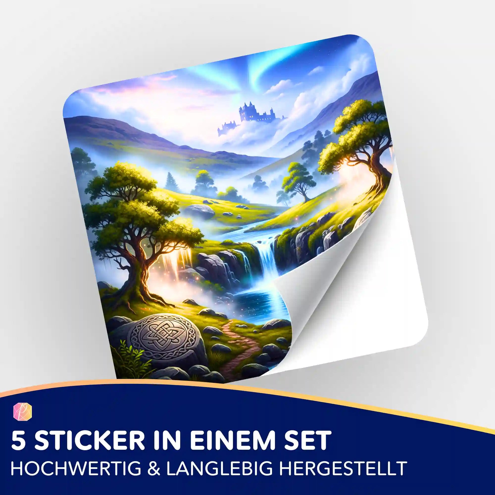Aufkleber 5er-Set - Tal der Erinnerung "Limited Edition"