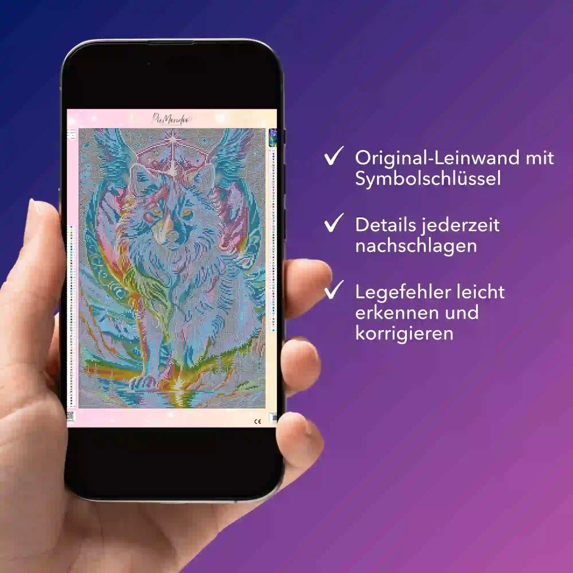 Digitale Bildmappe - Geflügelter Wächter