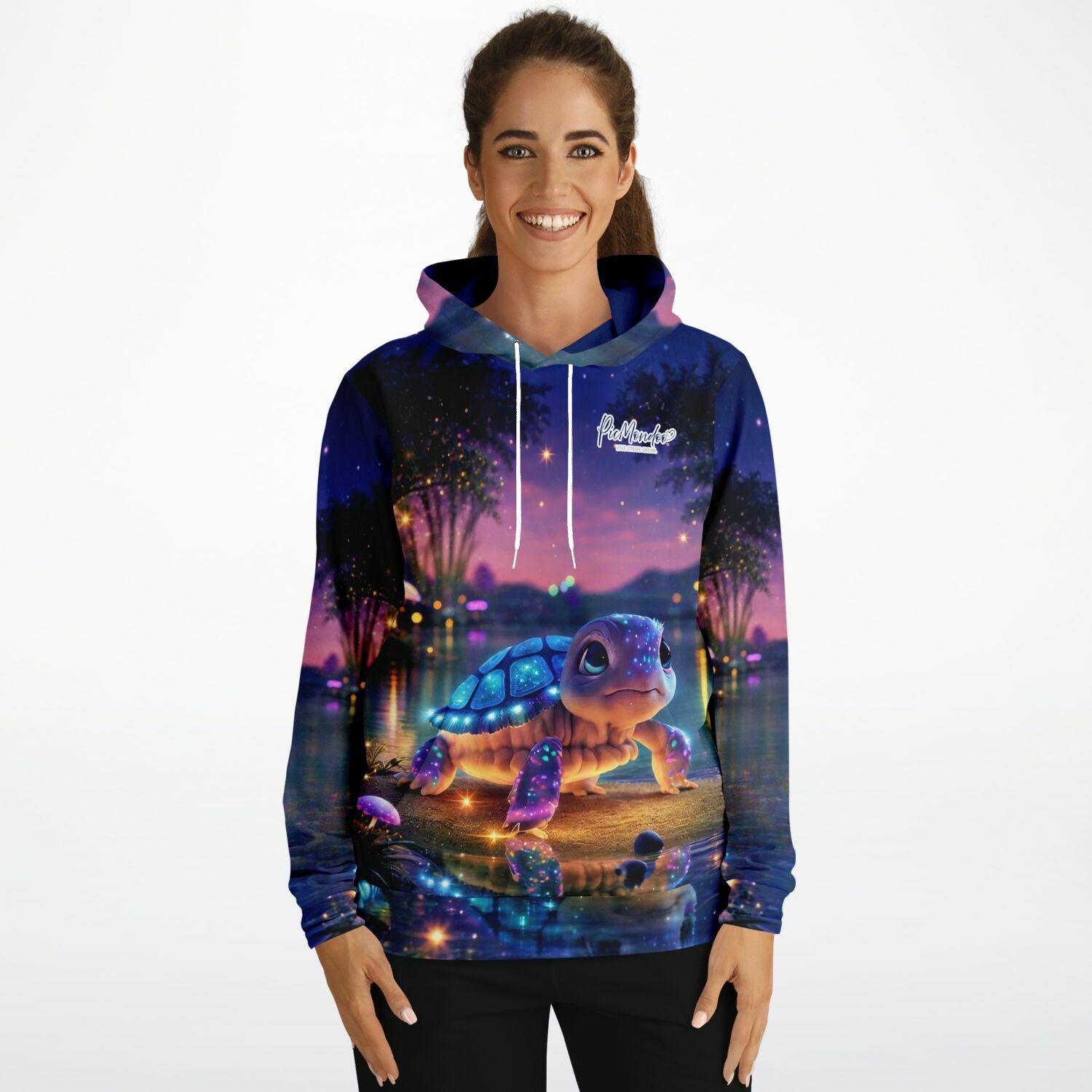 Dreamer Hoodie - Leuchtbild Special - Sparkling Turtle