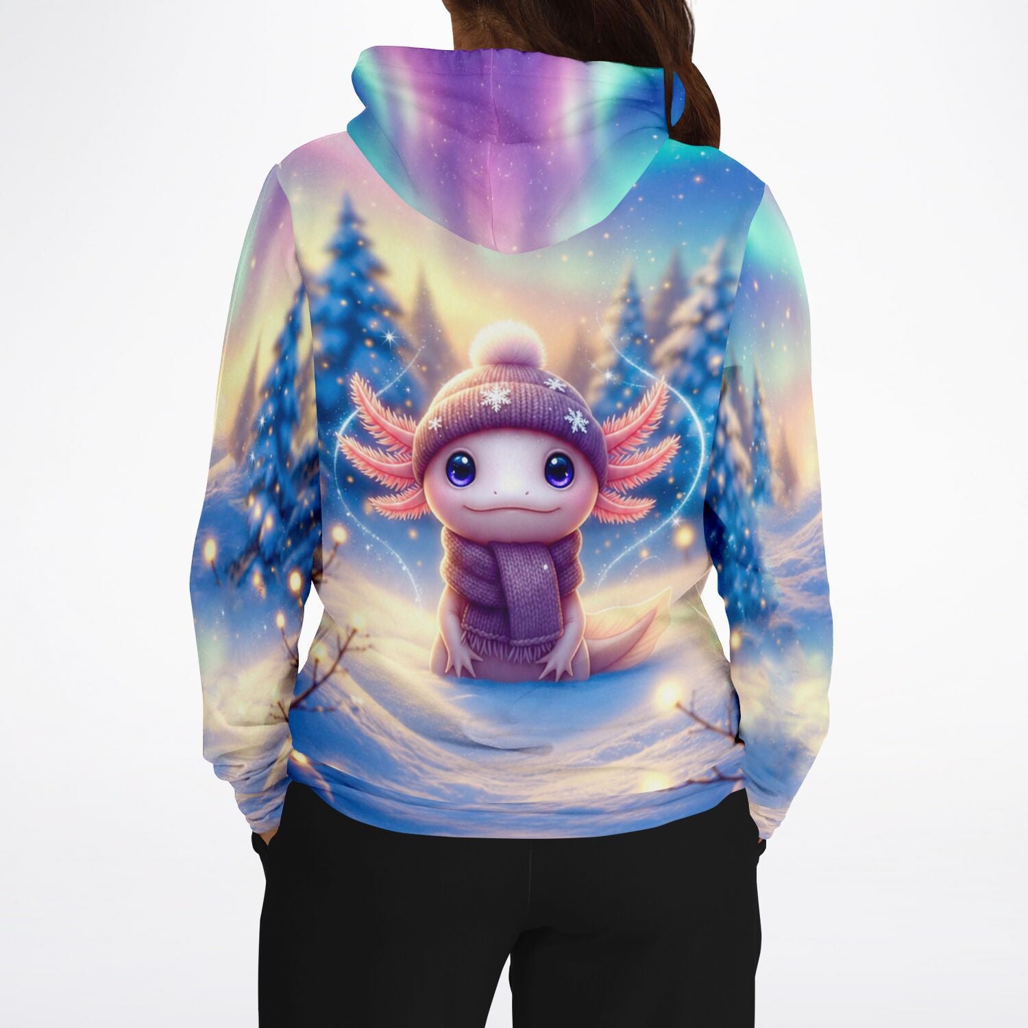 Dreamer Hoodie - Axolotl im Urlaub