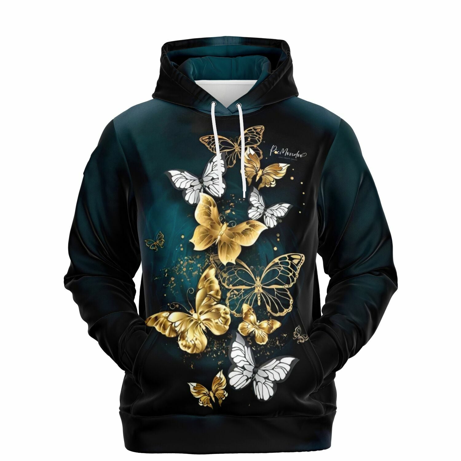 Dreamer Hoodie - Multi Special - Goldene Schmetterlinge