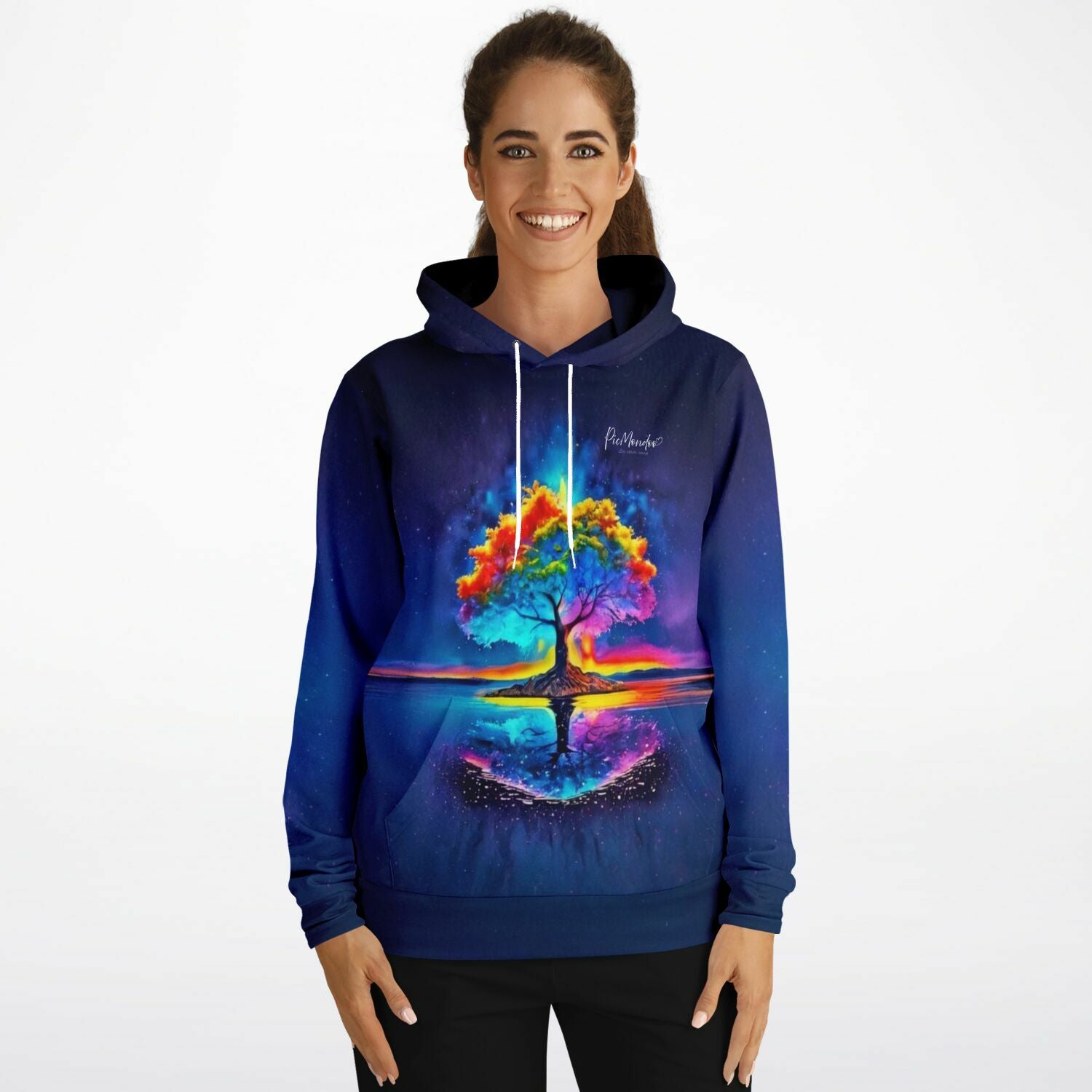 Dreamer Hoodie - 100 Farben Special - Rainbow Tree