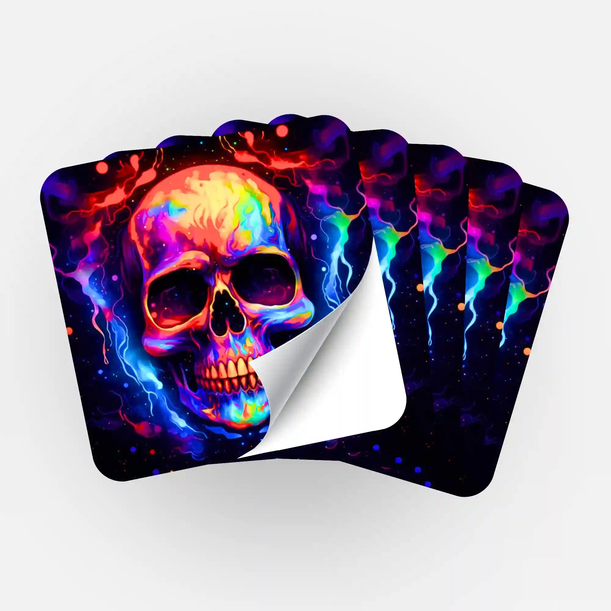 Aufkleber 5er-Set - Skull of Universe "Limited Edition"