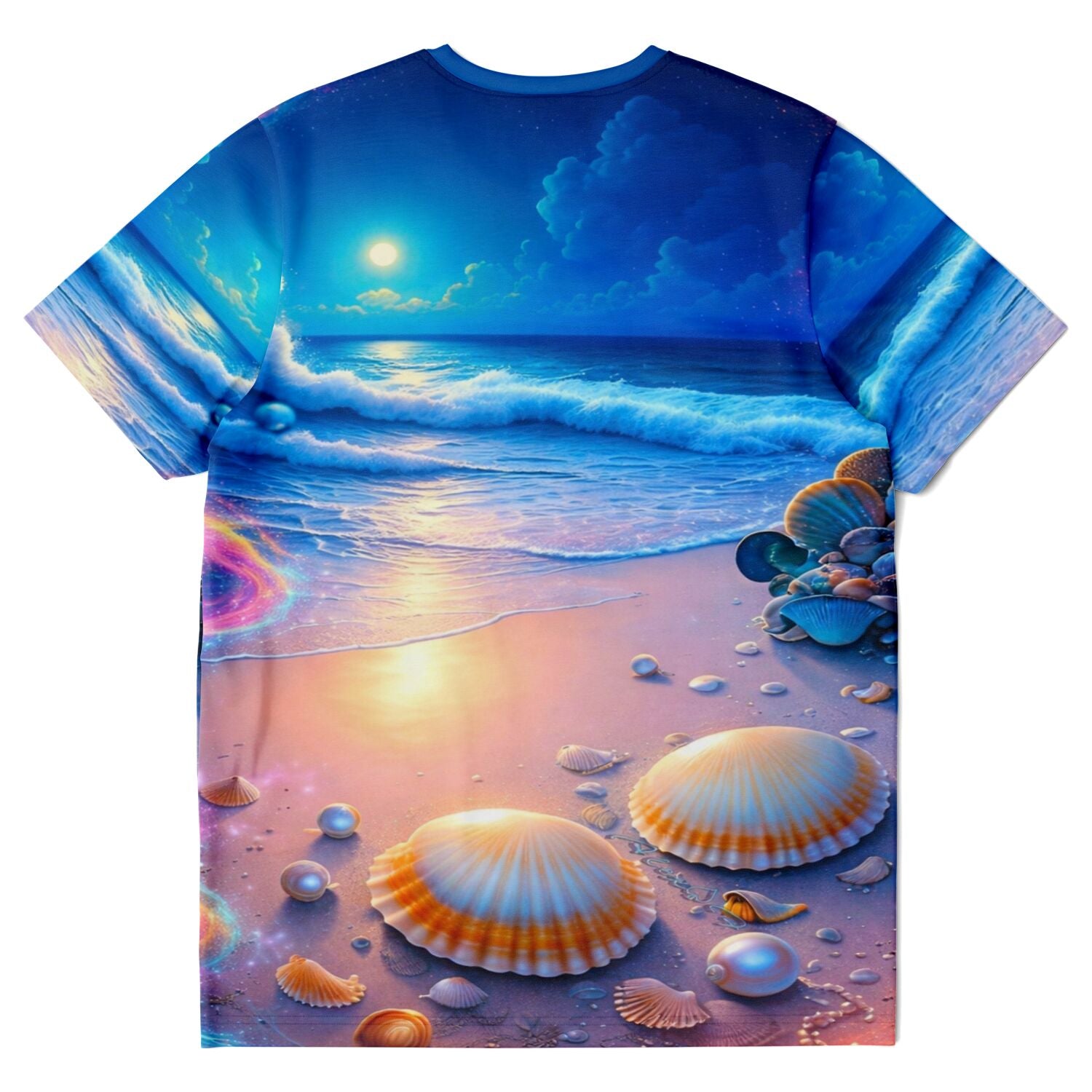 Dreamer T-Shirt - Strand im Nachtglanz