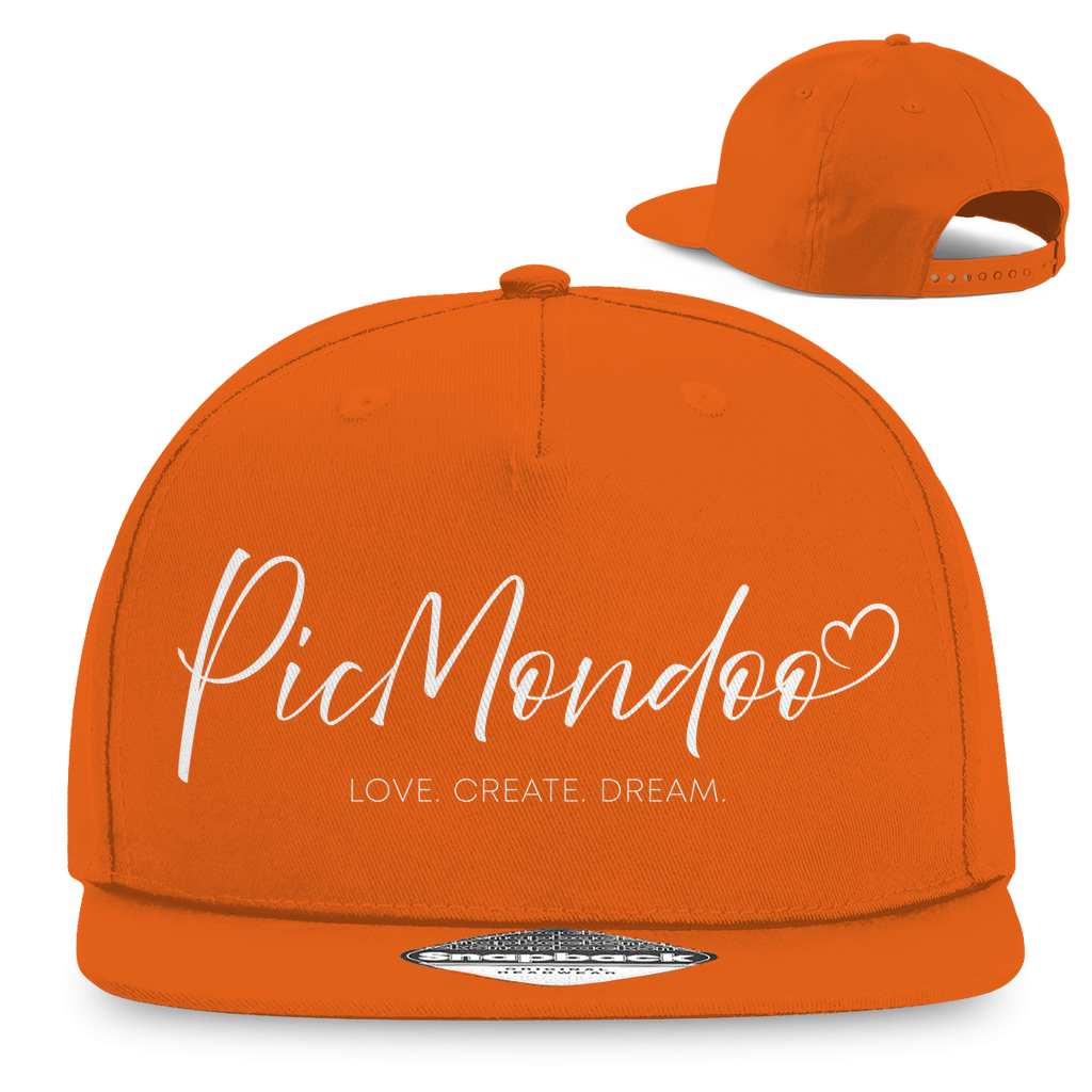 Snapback Rapper Cap picmondoo logo