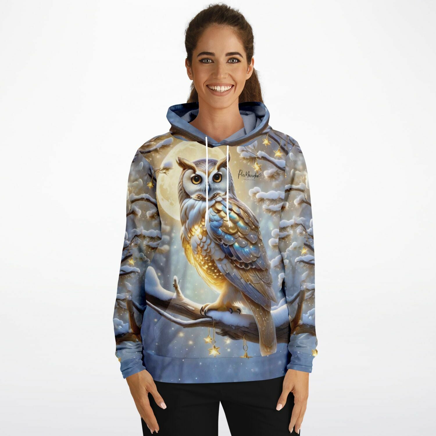 Dreamer Hoodie - Goldene Schneeeule