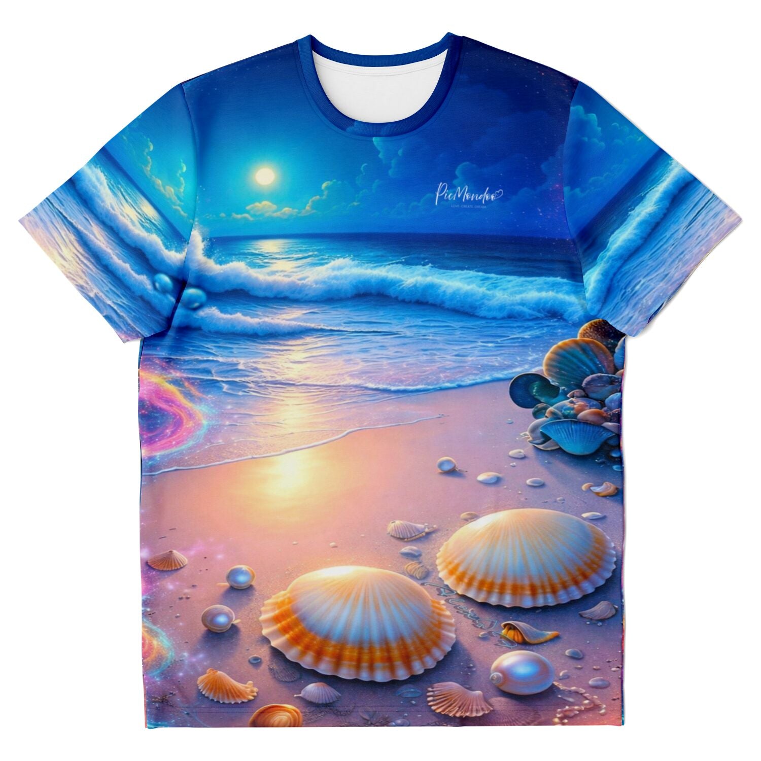 Dreamer T-Shirt - Strand im Nachtglanz