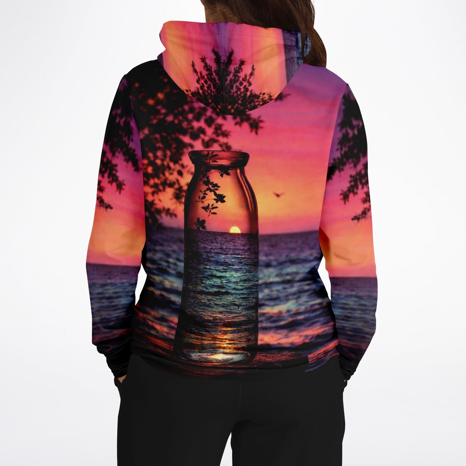 Dreamer Hoodie - Roter Sonnenuntergang