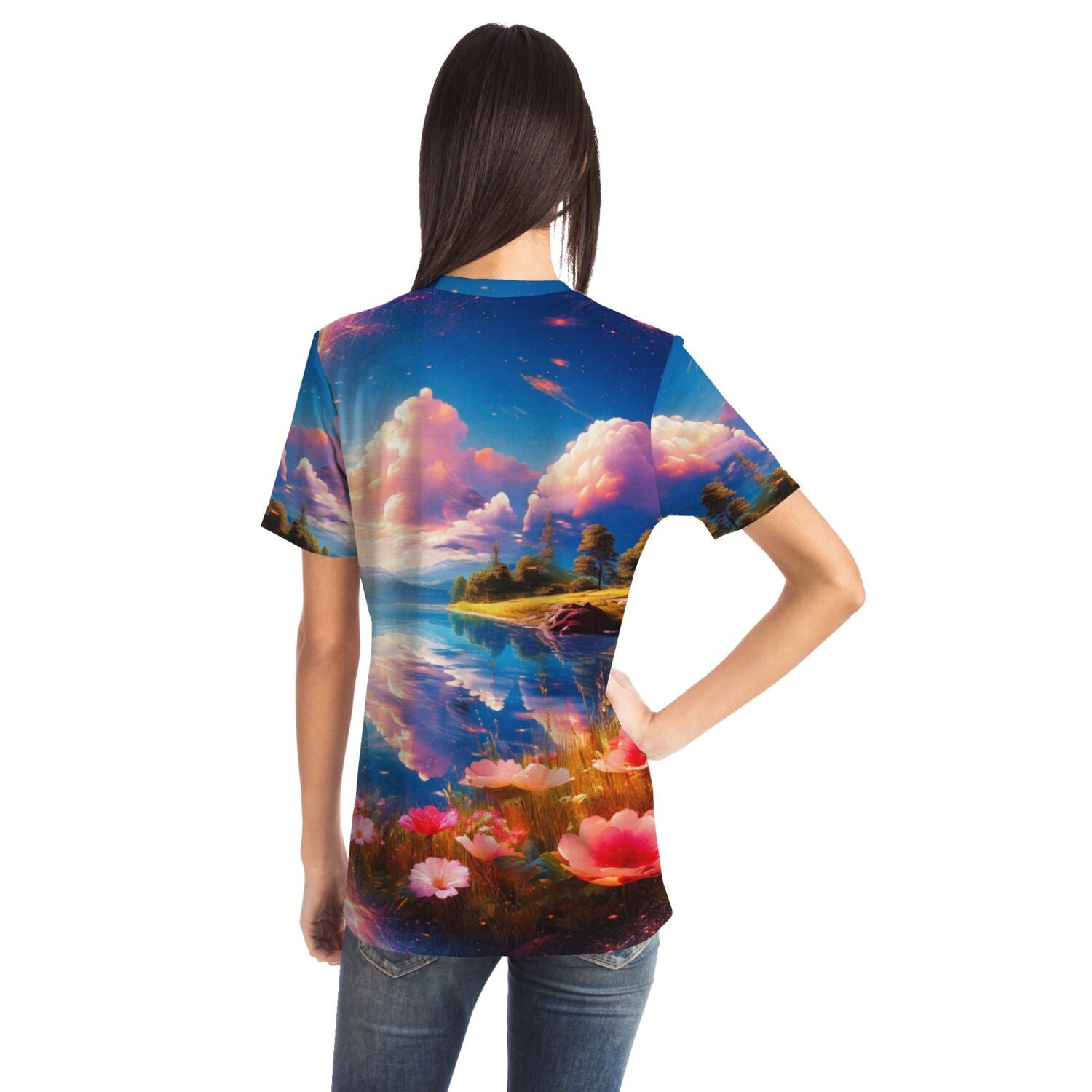Dreamer T-Shirt - Blick auf den See