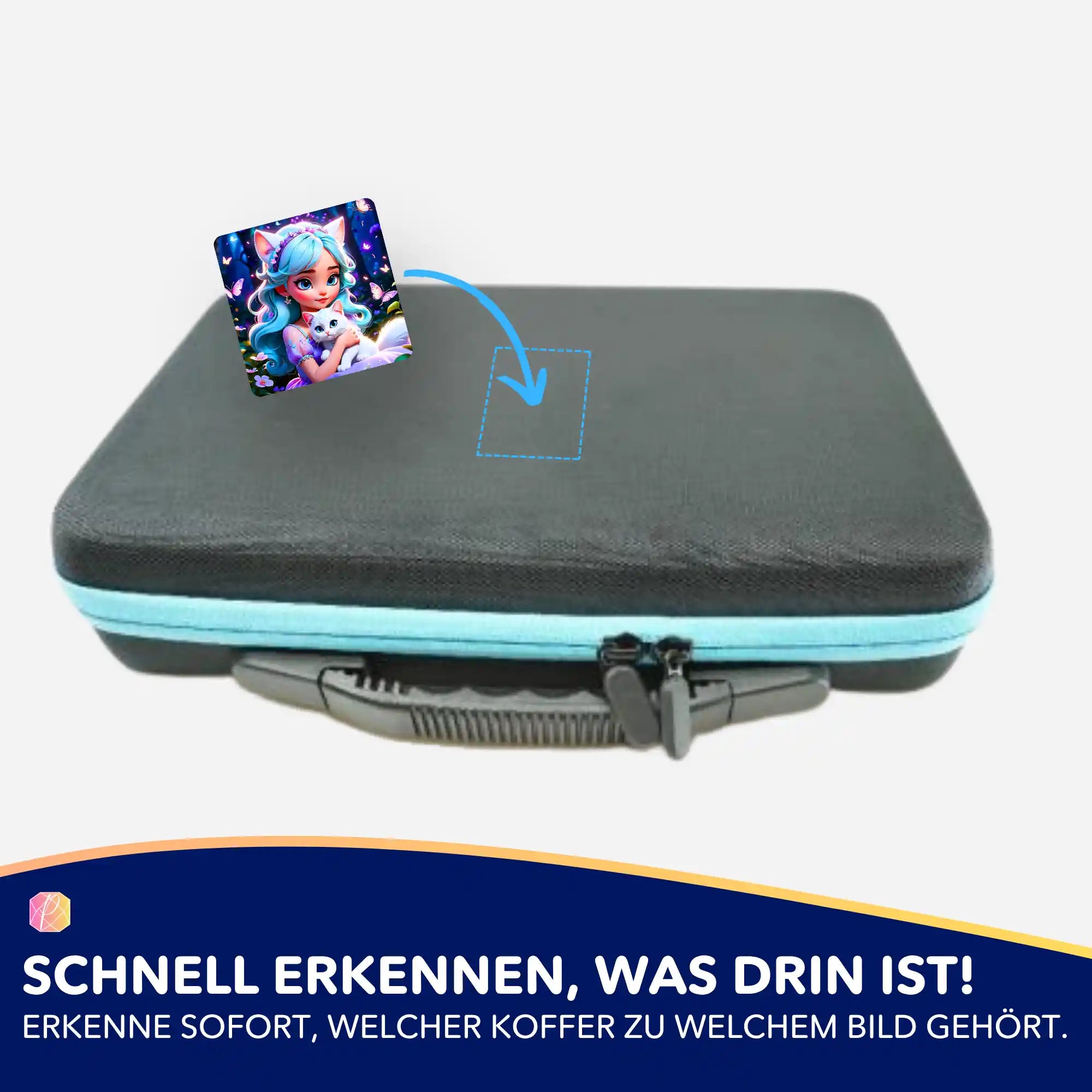 Aufkleber 5er-Set - Kim Kitty Girl