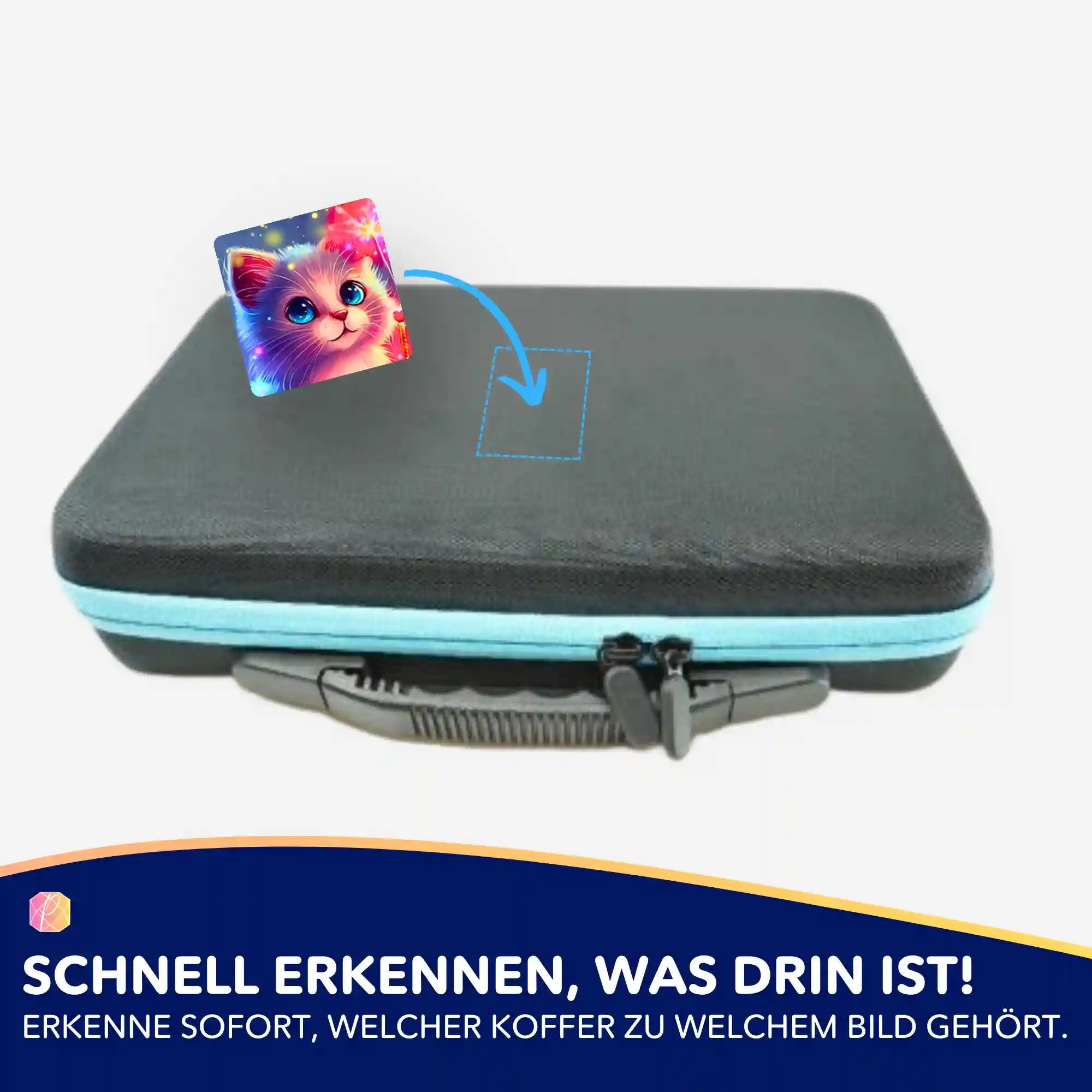 Aufkleber 5er-Set - Zauberkätzchen