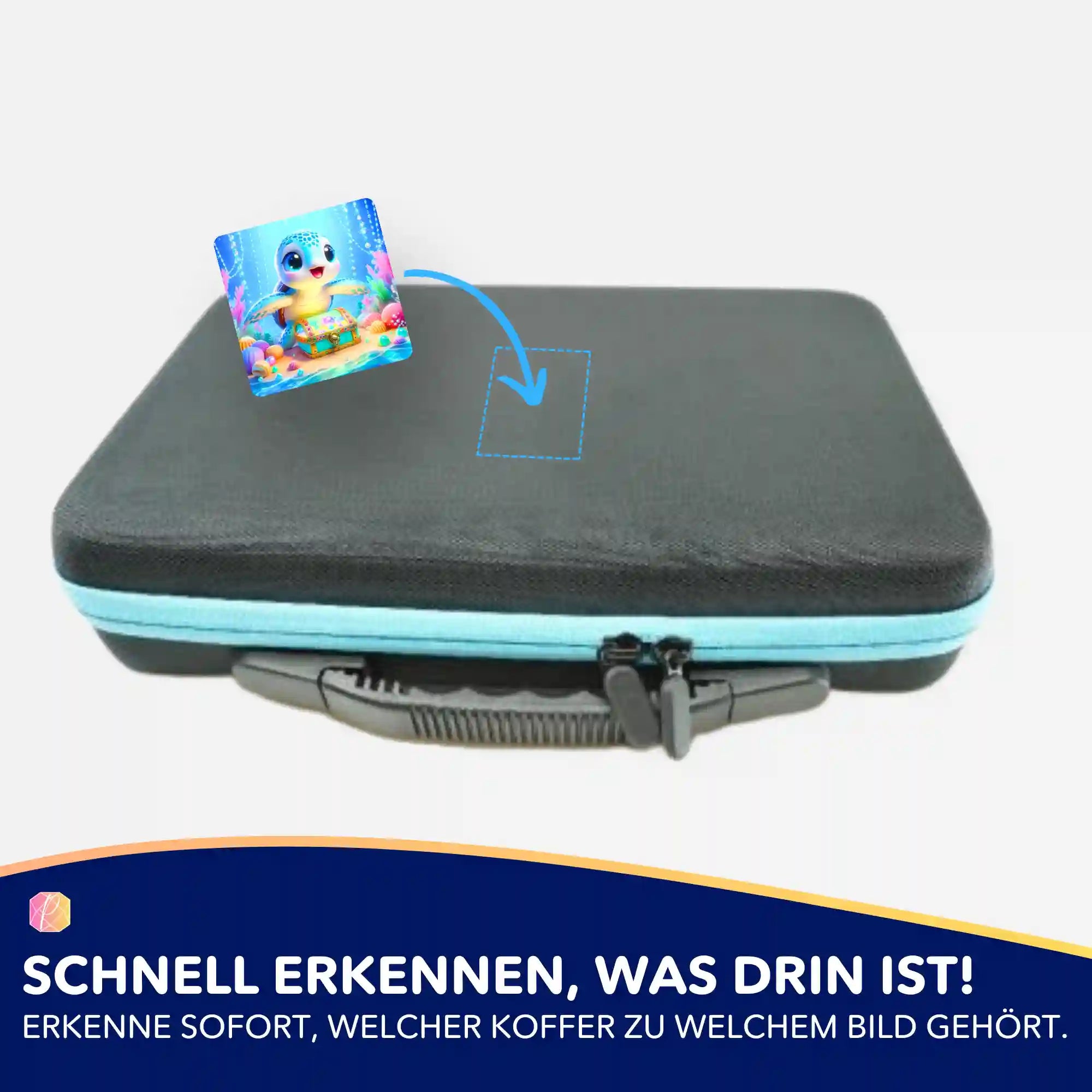 Aufkleber 5er-Set - Kleiner Schatzwächter