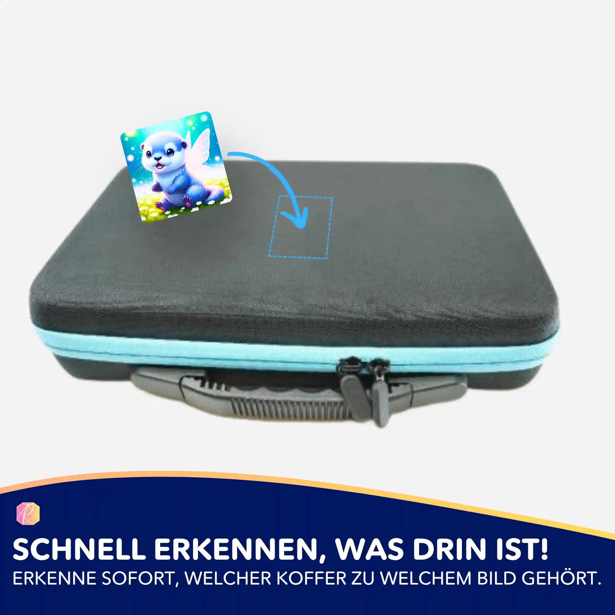 Aufkleber 5er-Set - Der kleine Feenotter Mira