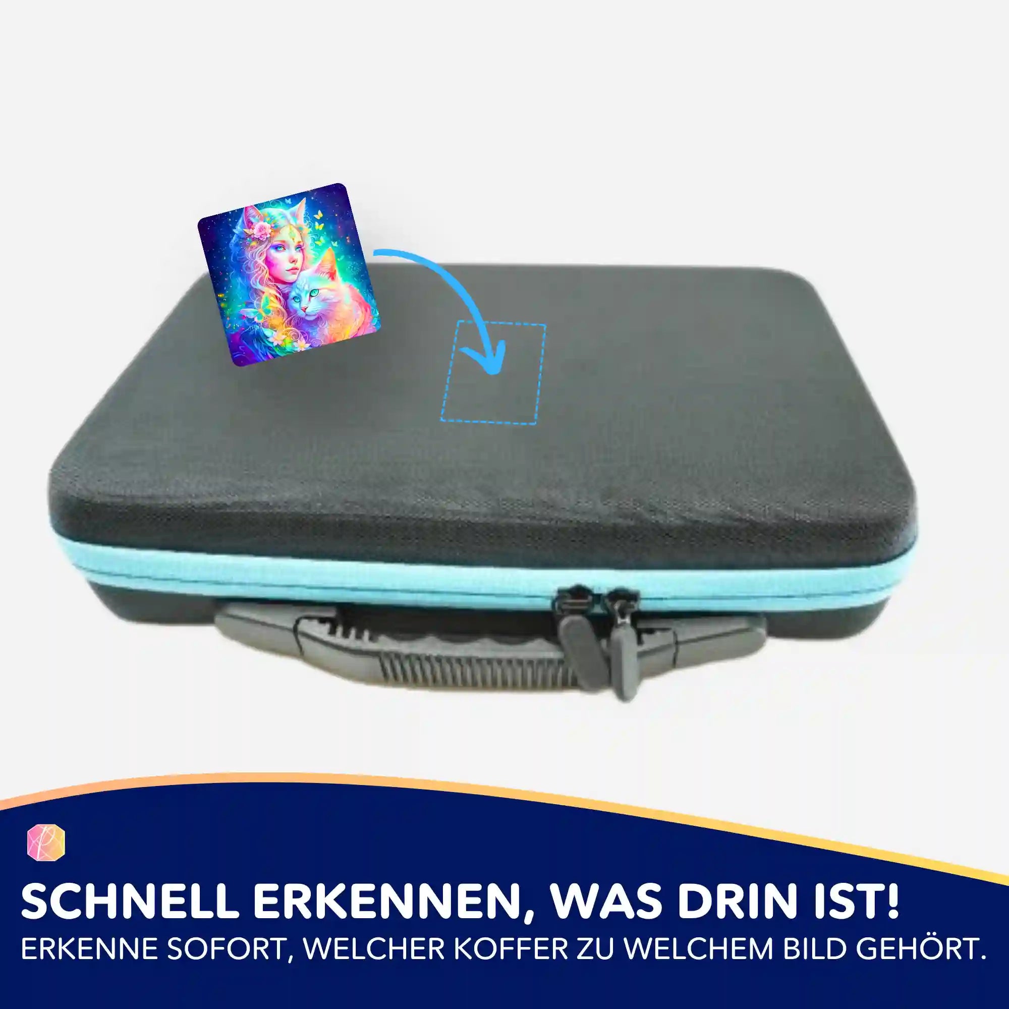 Aufkleber 5er-Set - Katzenelfe