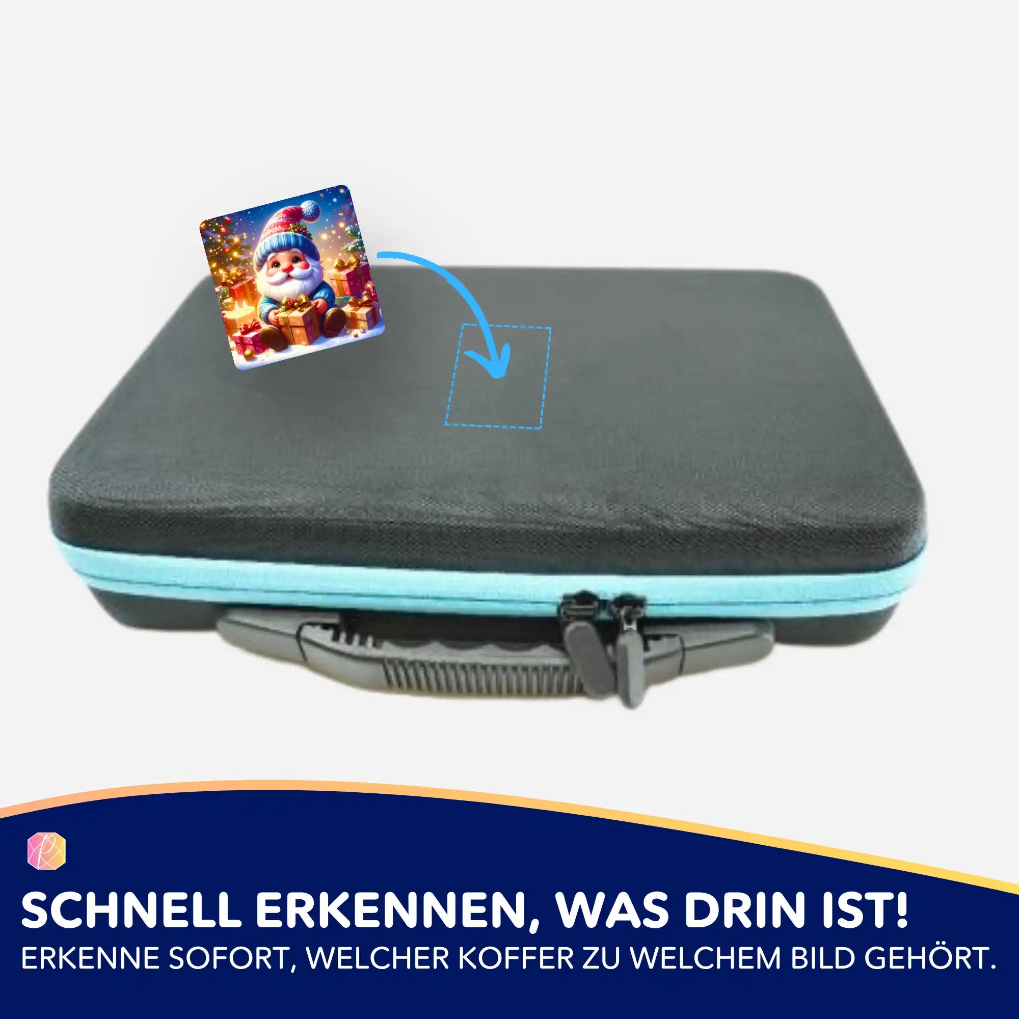 Aufkleber 5er-Set - Santa Claus