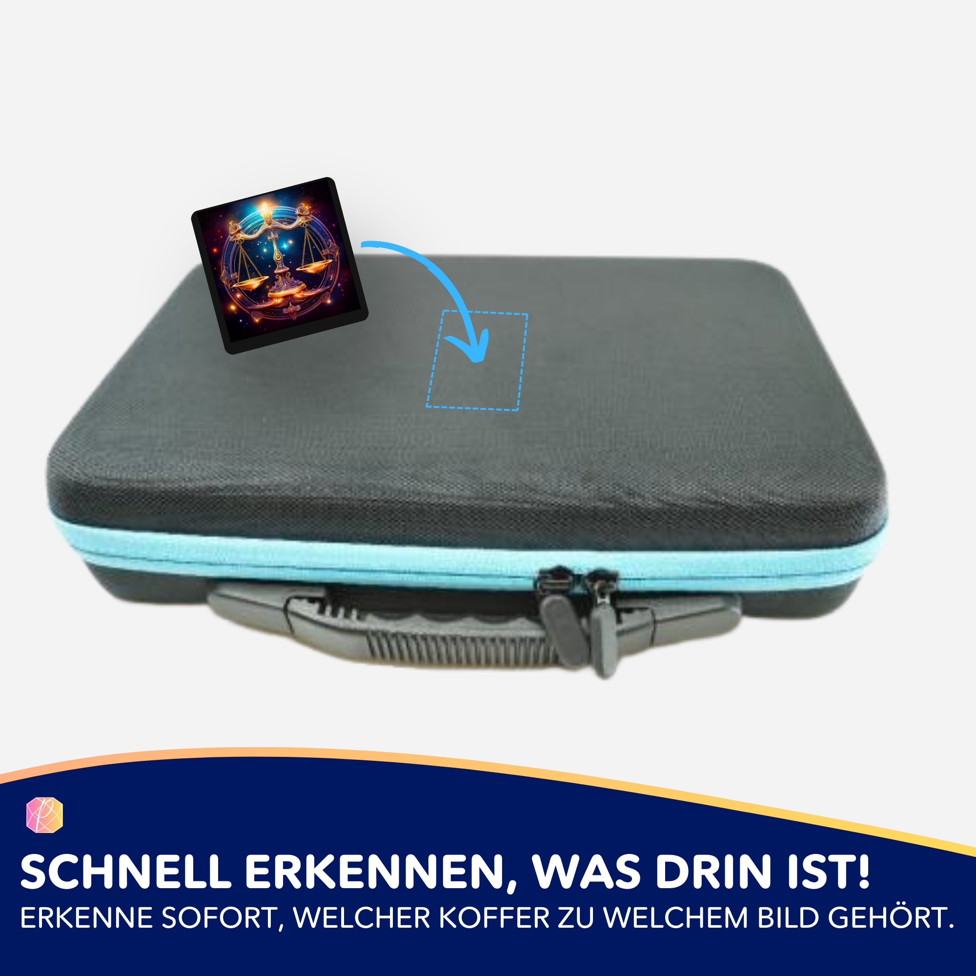 Aufkleber 5er-Set - Sternzeichen Waage "Limited Edition"