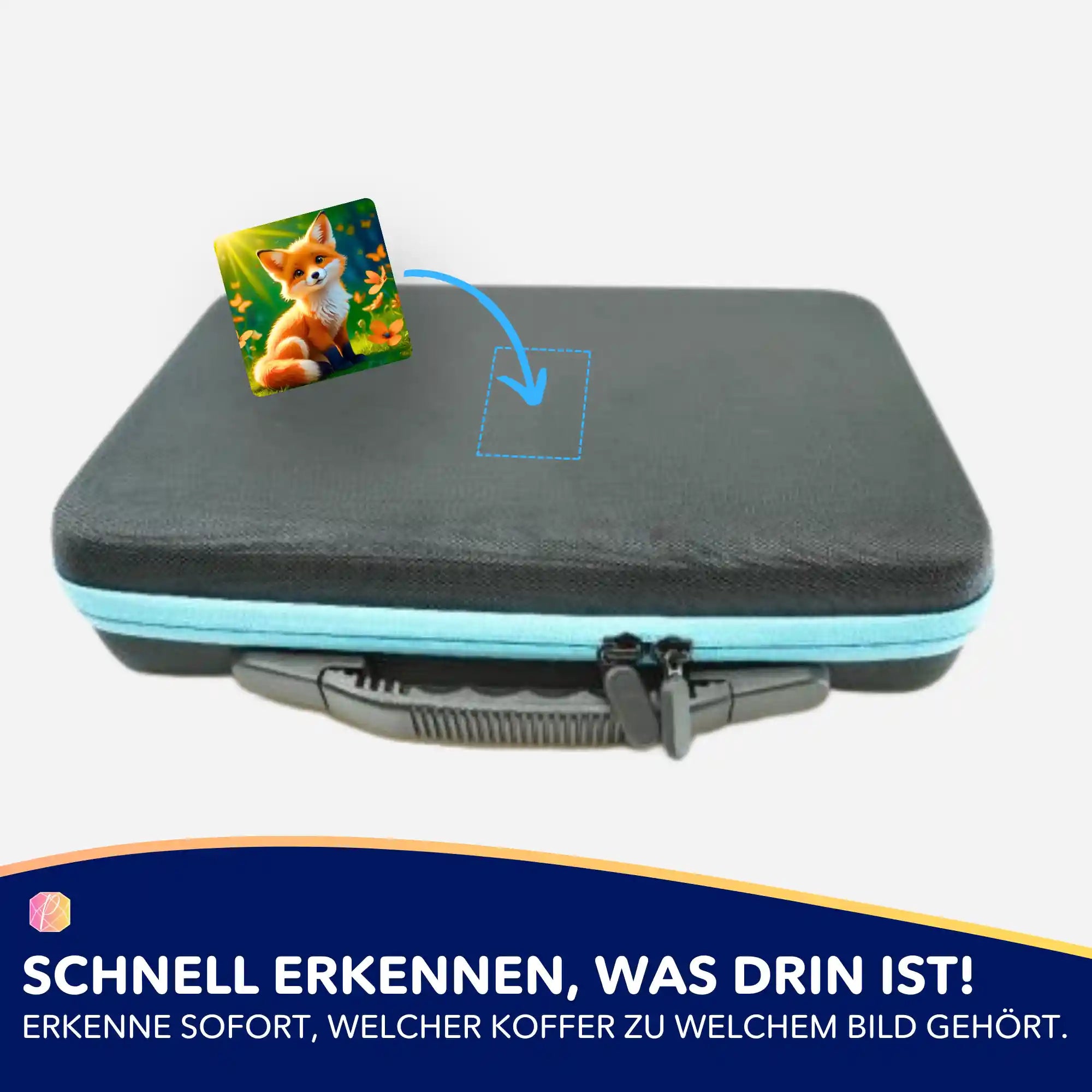 Aufkleber 5er-Set - Moni Live Verkauf - Foxy Casper