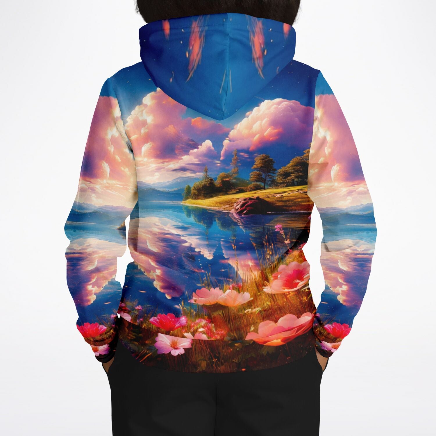 Dreamer Hoodie - Blick auf den See