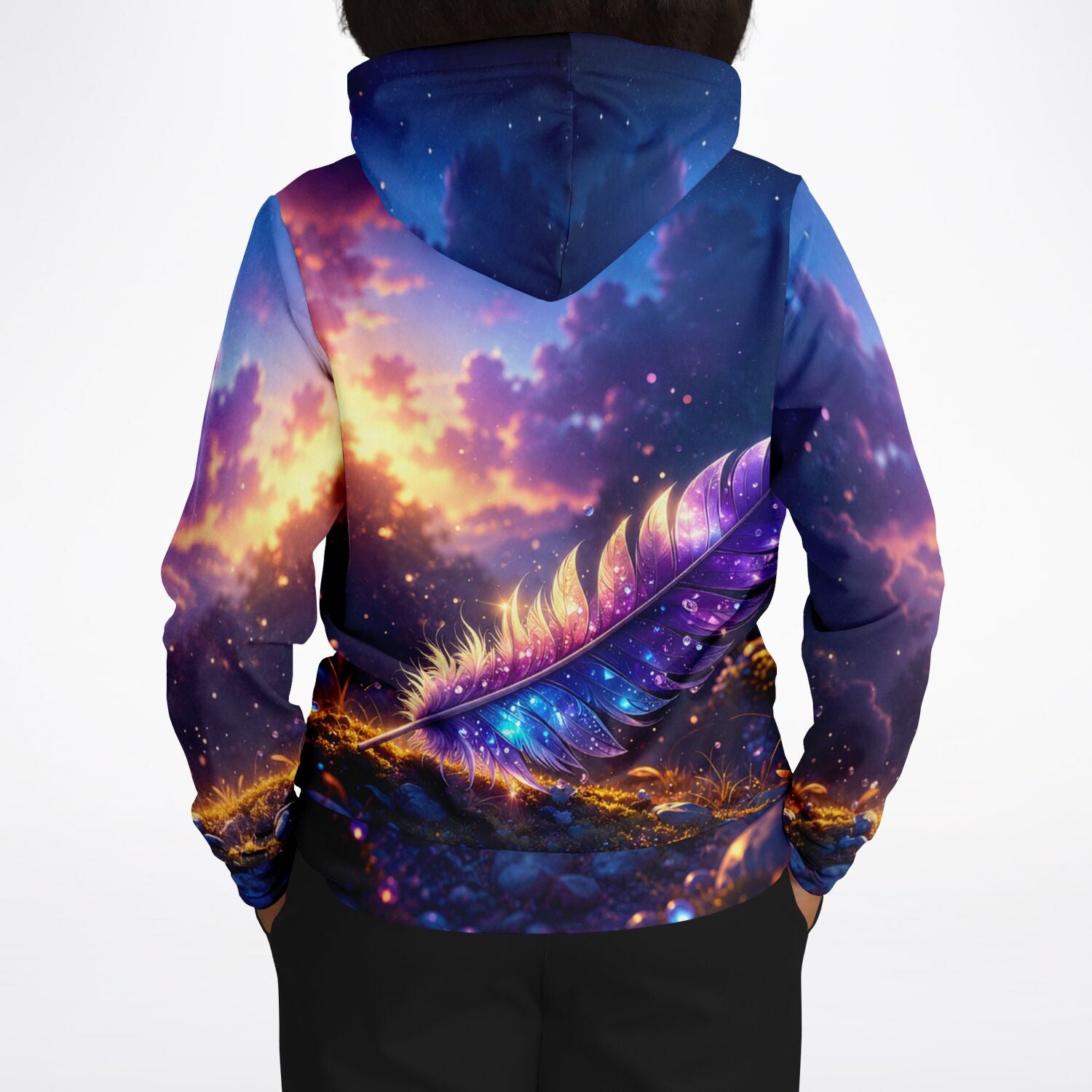Dreamer Hoodie - Feder im Sternenlicht