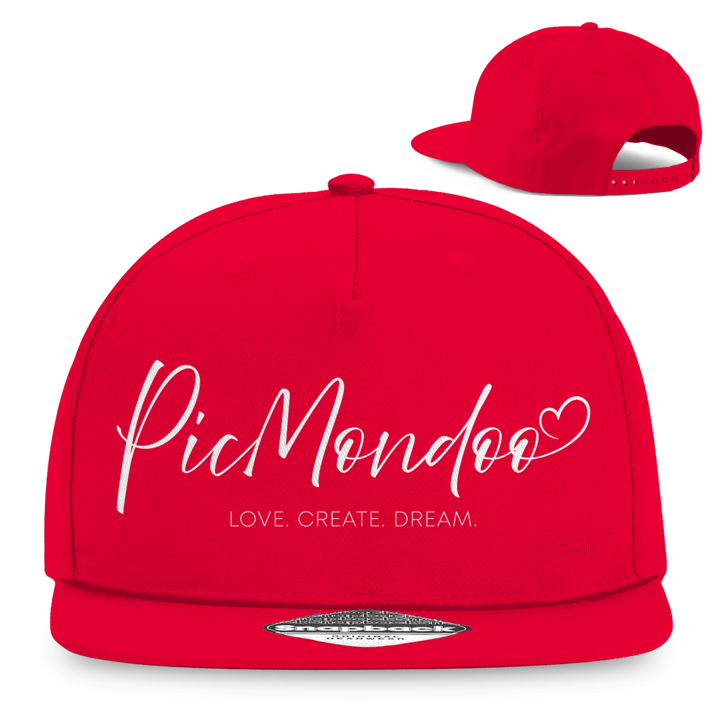 Snapback Rapper Cap picmondoo logo