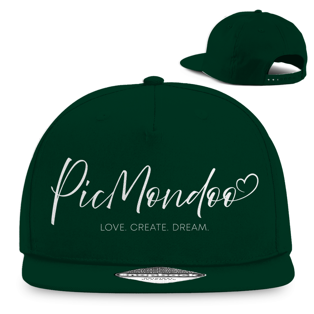 Snapback Rapper Cap picmondoo logo