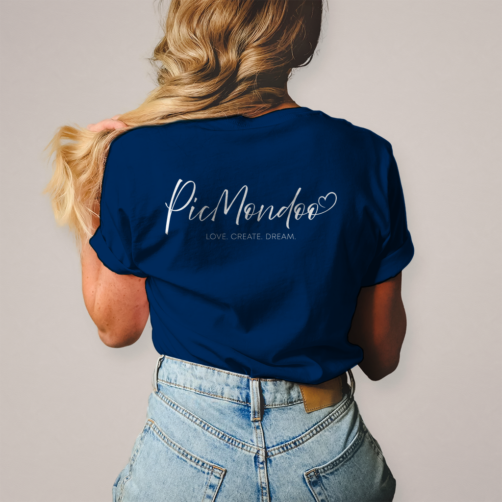 Damen T-Shirt picmondoo logo