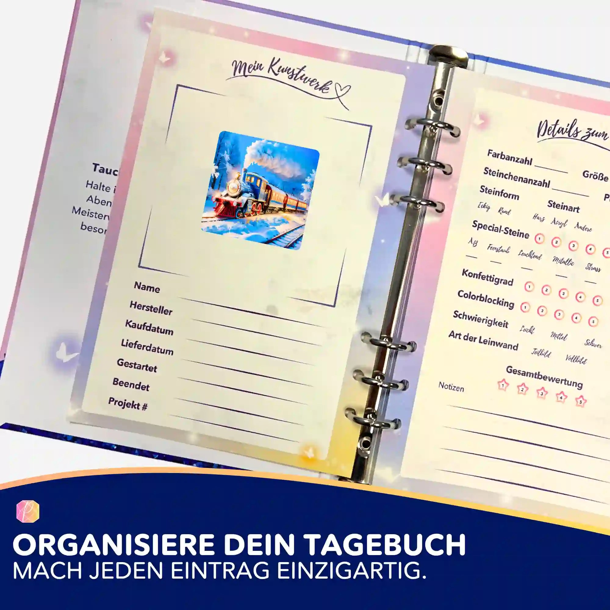 Aufkleber 5er-Set - Night Train "Limited Edition"