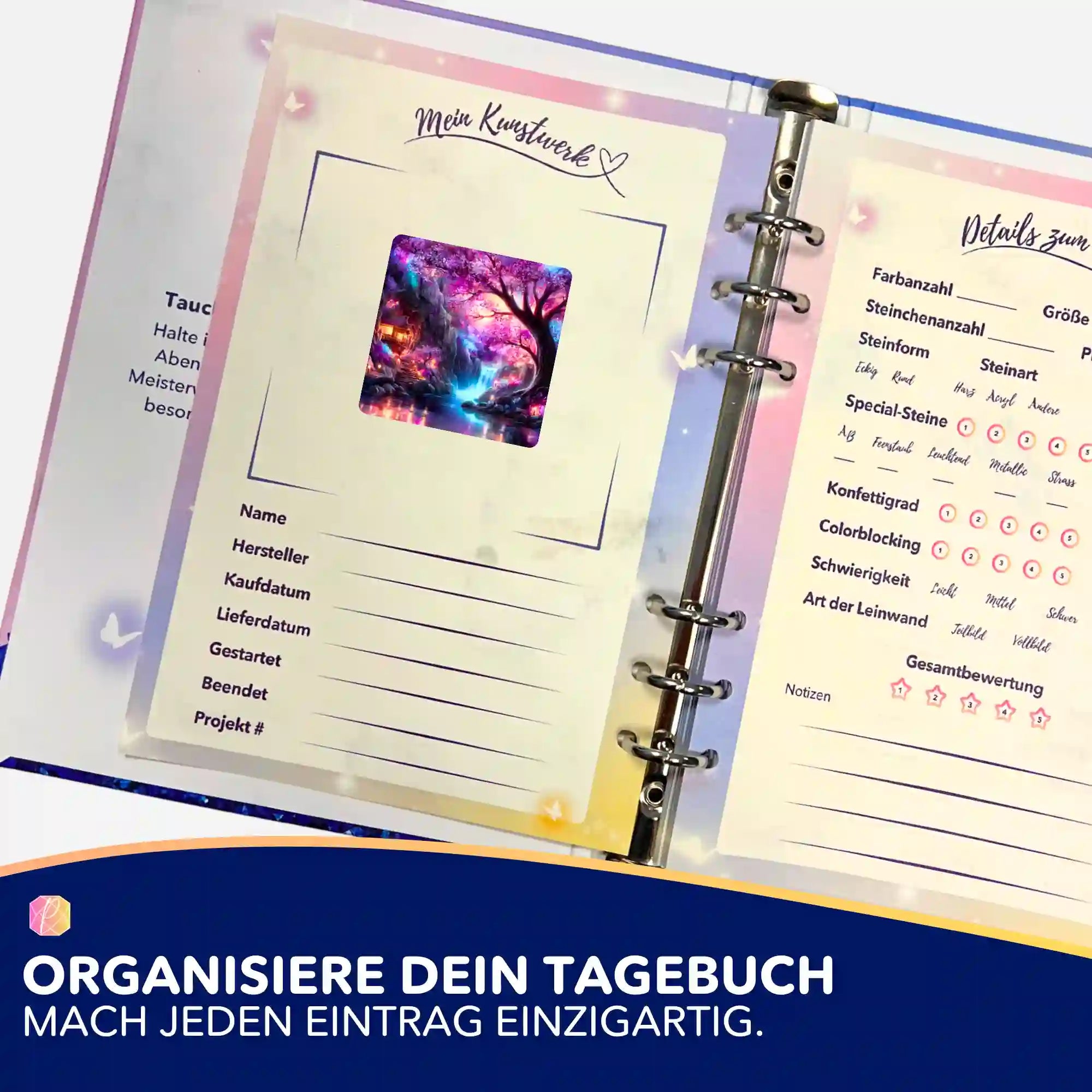 Aufkleber 5er-Set - Das Licht der Sakura "Limited Edition"