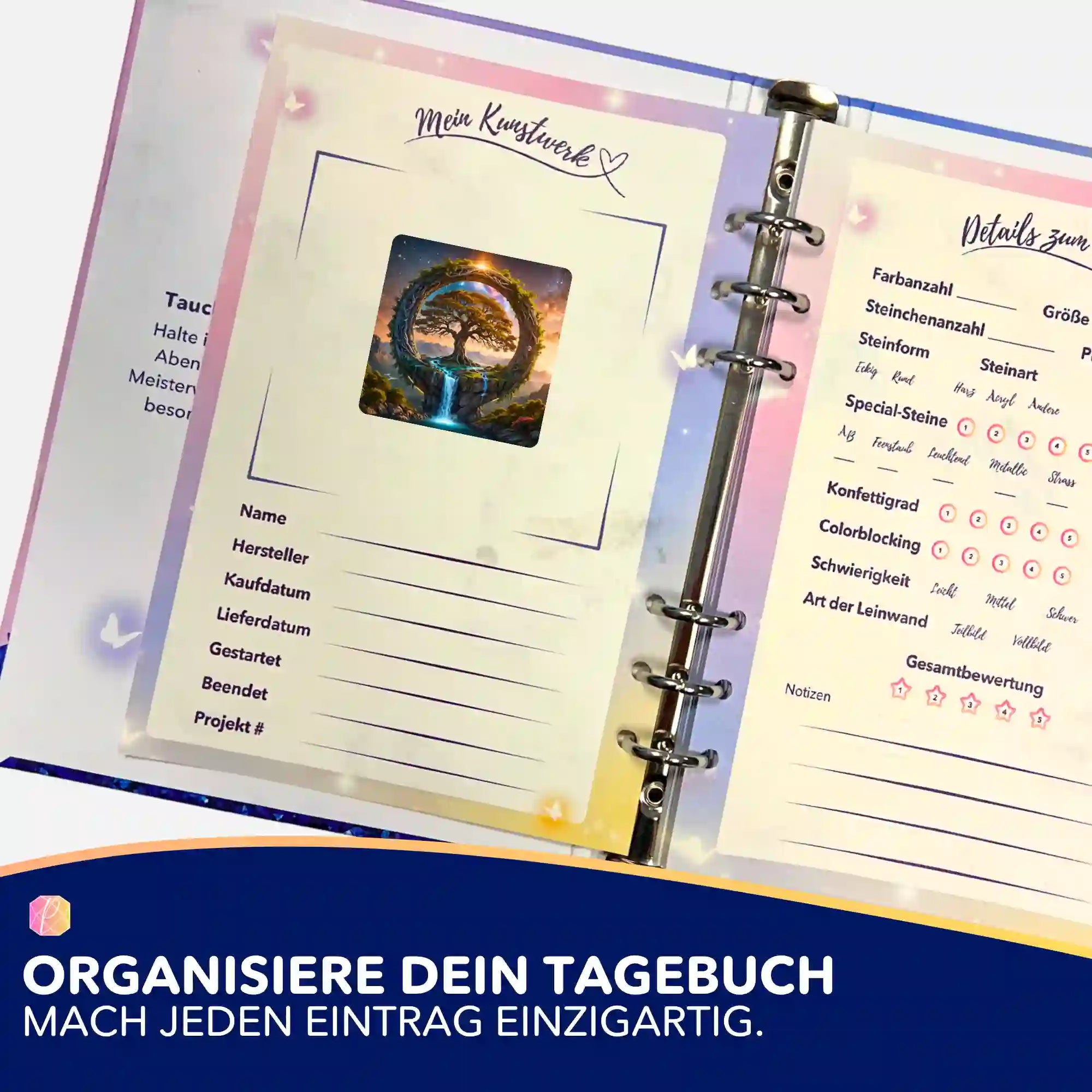 Aufkleber 5er-Set - Tor zur Anderswelt