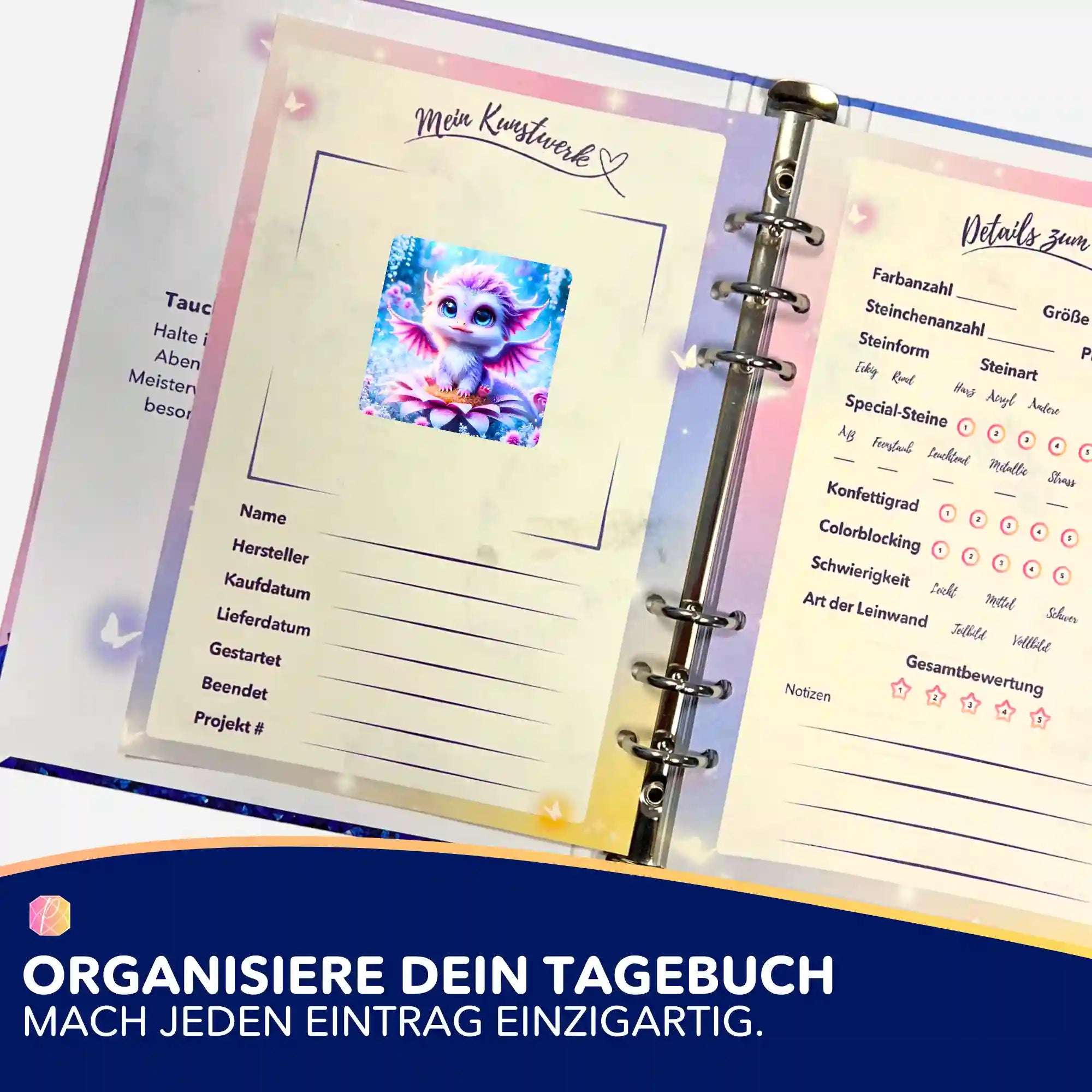 Aufkleber 5er-Set - Elun