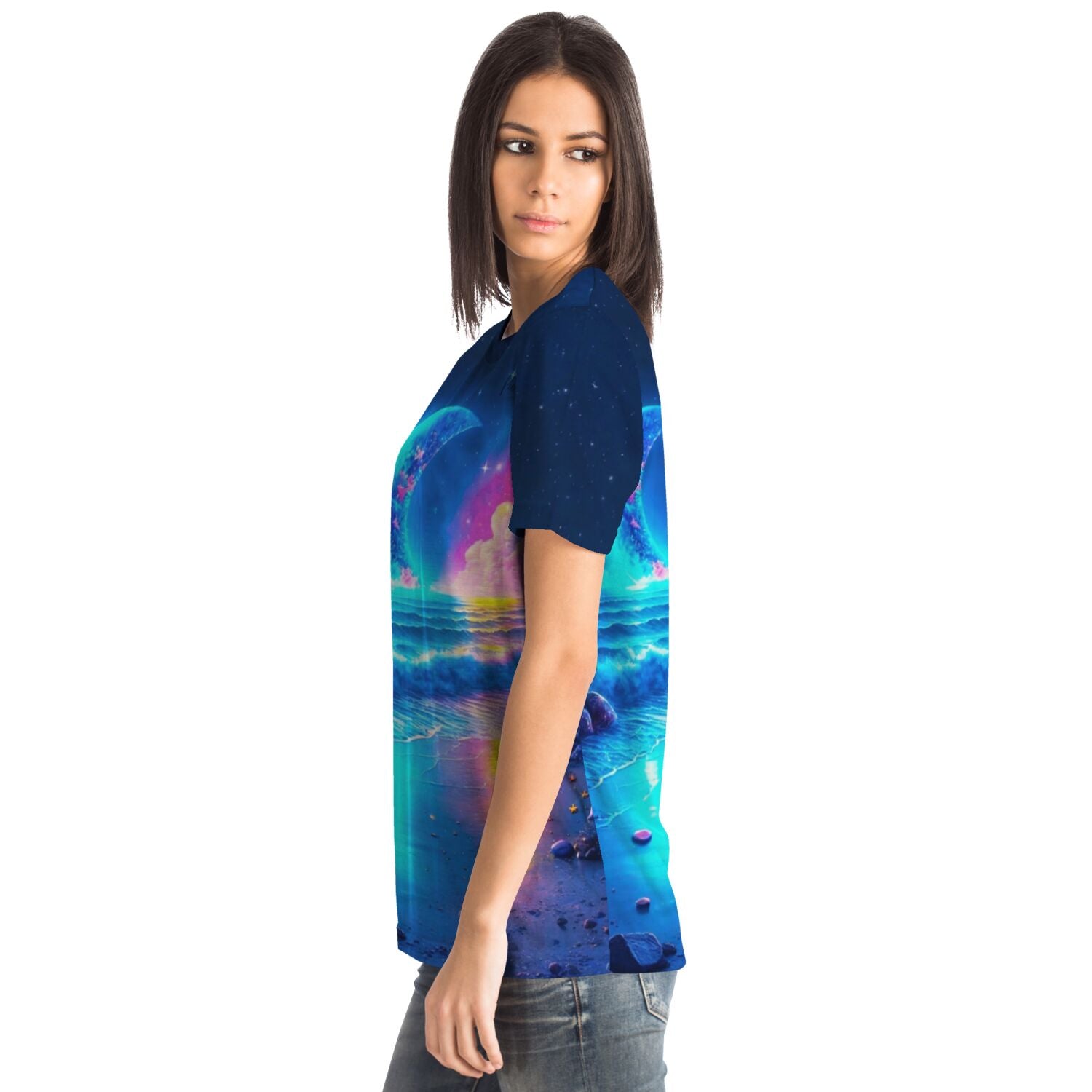 Dreamer T-Shirt - AB Special - Strand im Mondschein