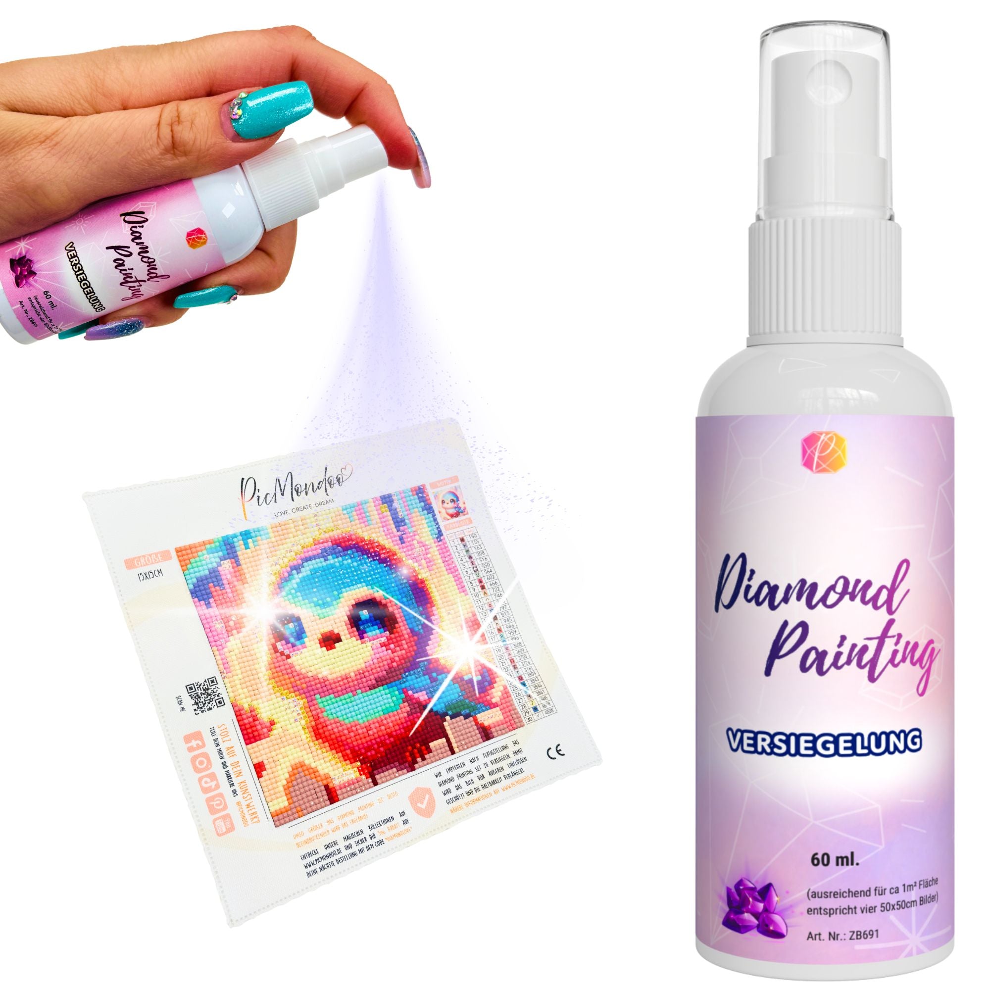 Diamond Painting Sprayversiegelung