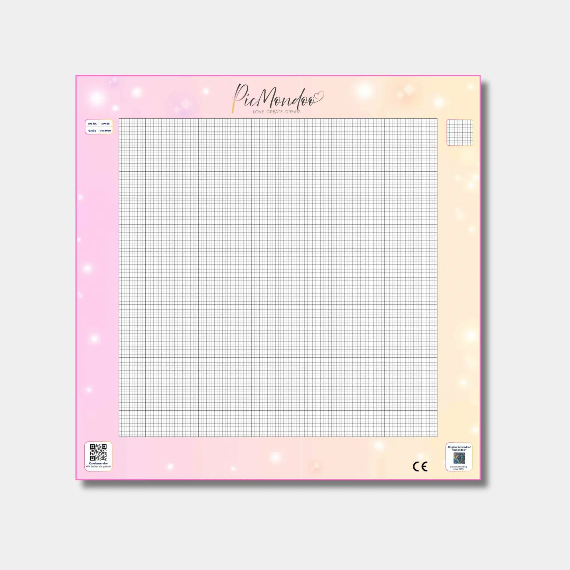 Diamond Painting - Blanko Leinwand