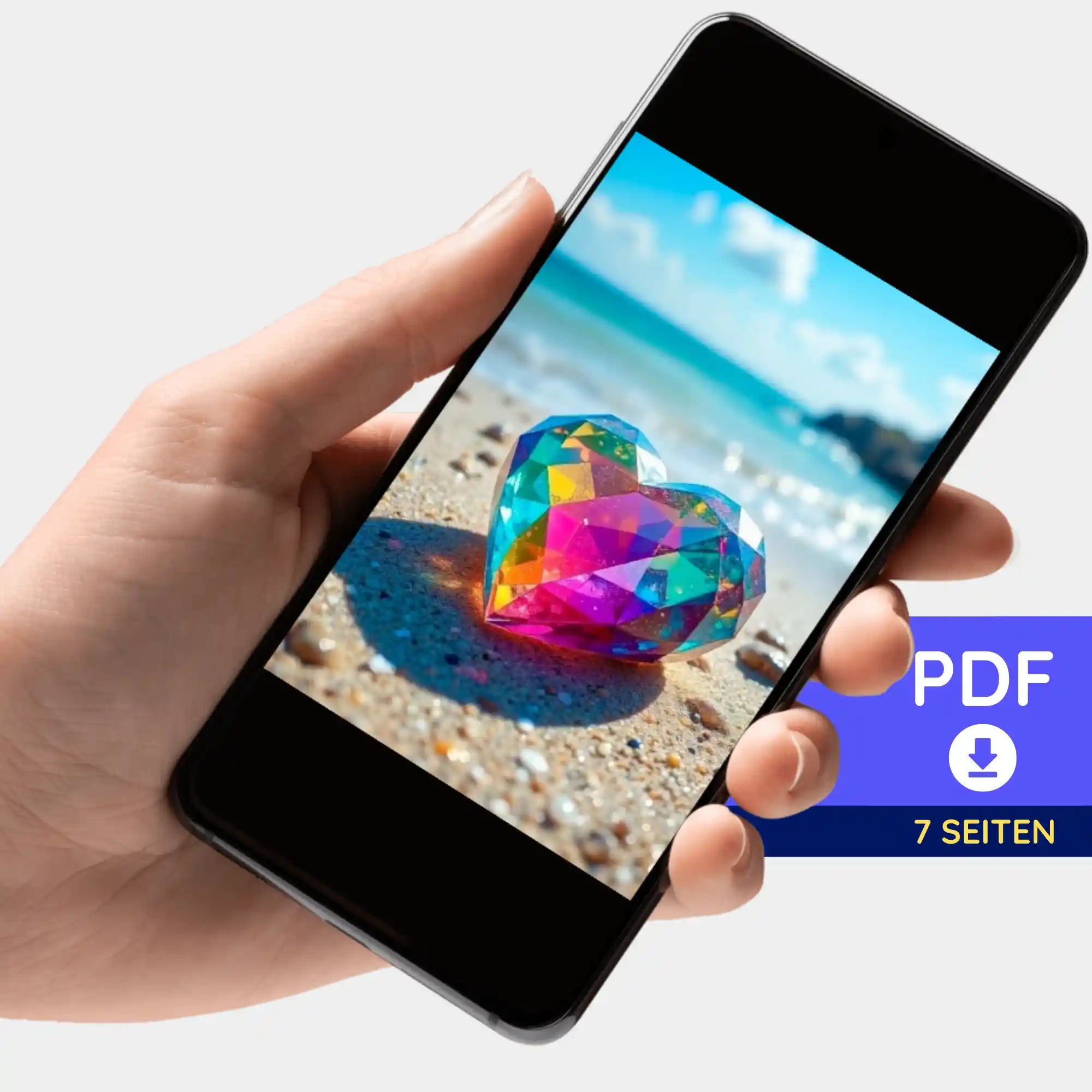 Digitale Bildmappe - Crystal Heart