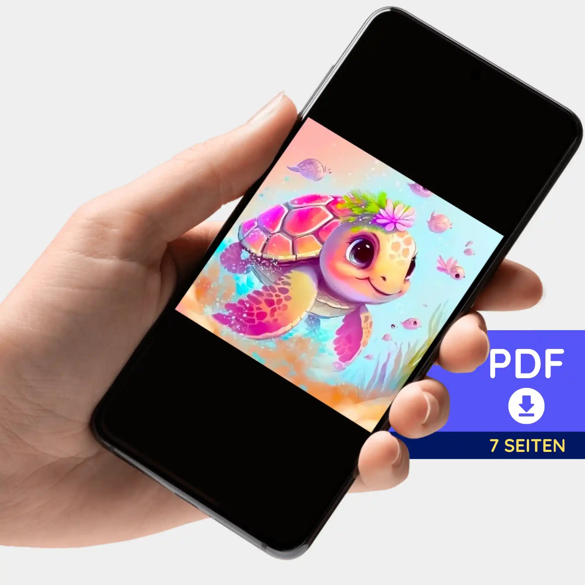 Digitale Bildmappe - Schildkrötenmädchen Trudi