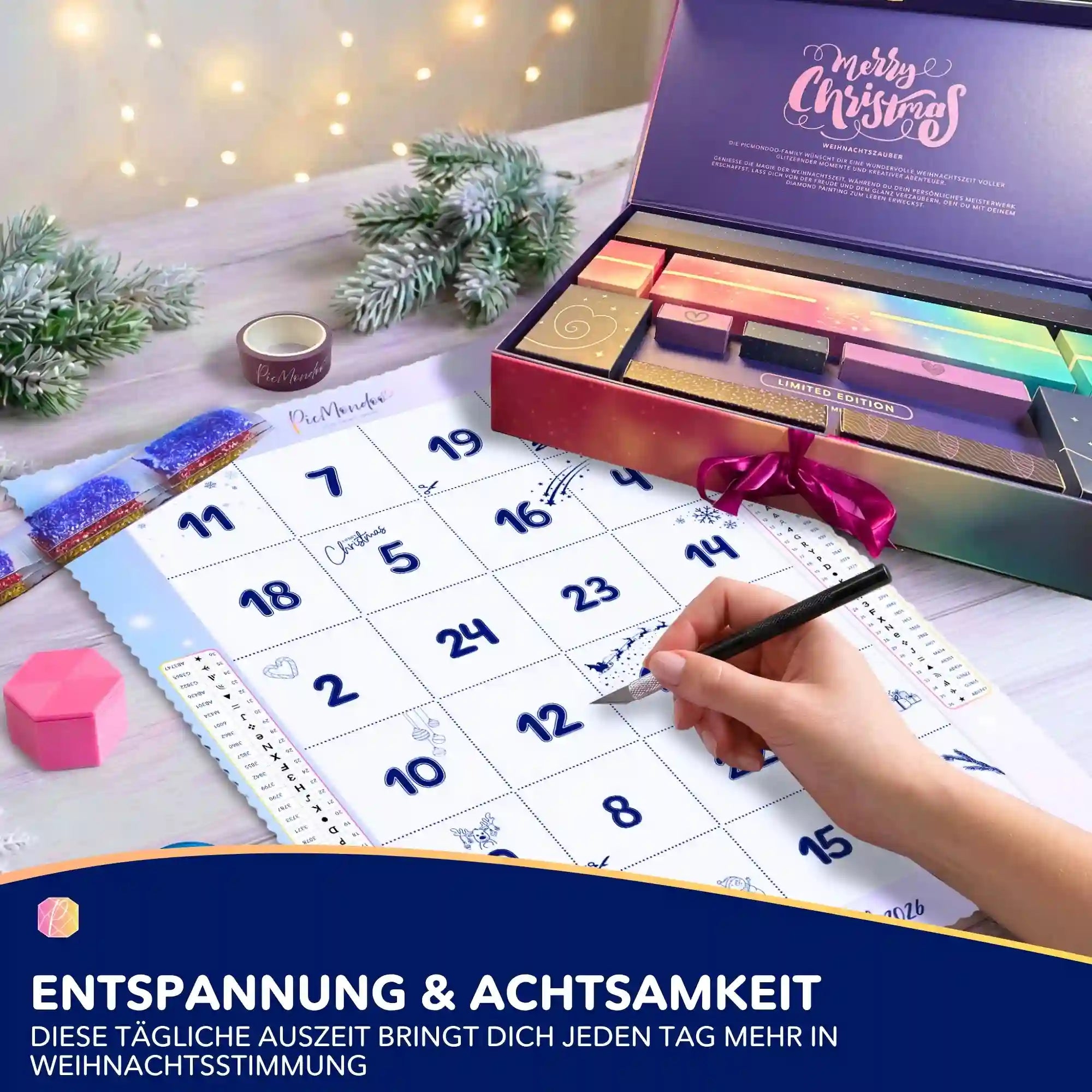 Diamond Painting Adventsmotiv 2026 - Limited Edition (Vorverkauf)